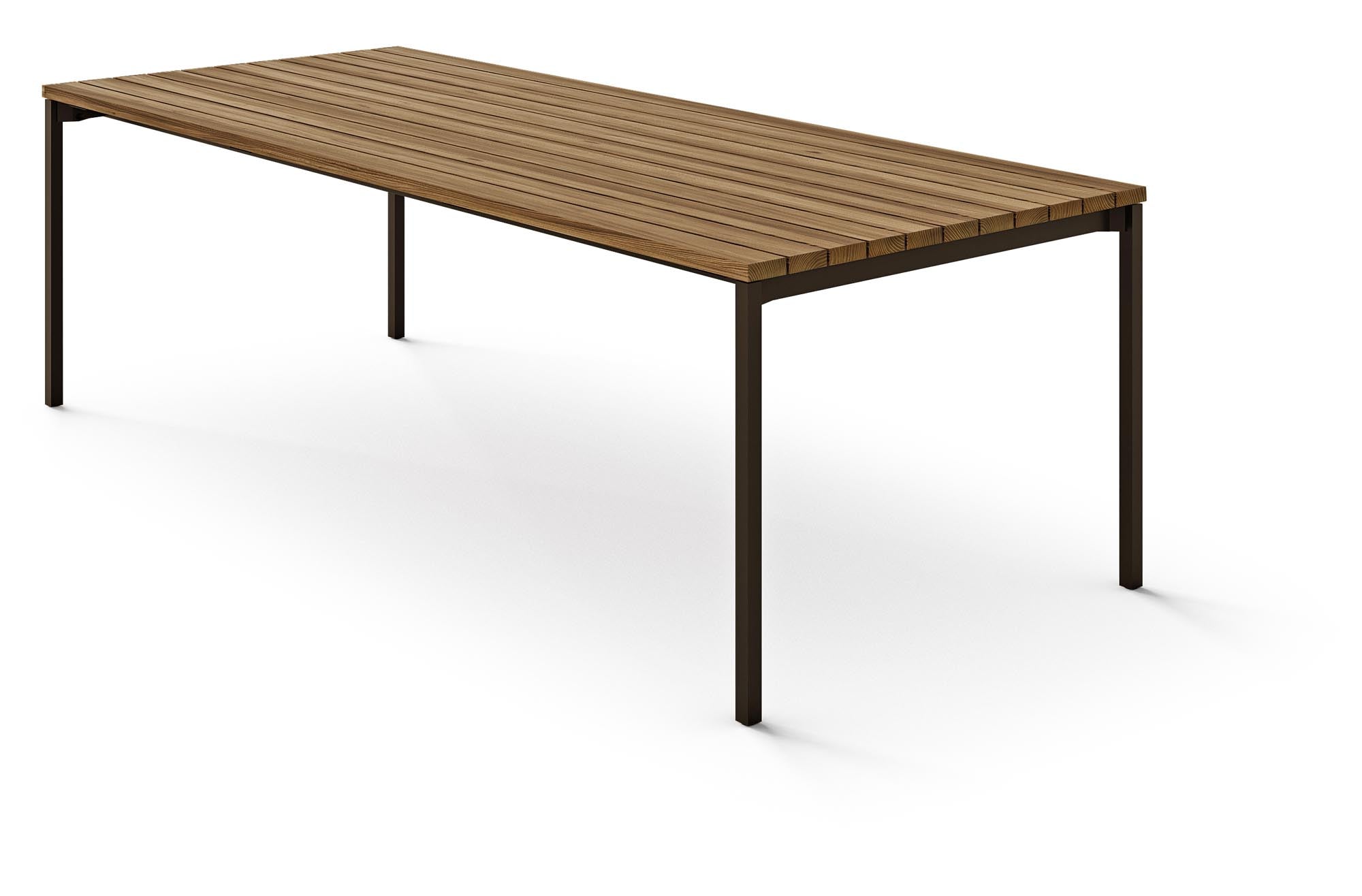 Robuster Akazien-Tisch von Mobimex für exklusive Outdoor-Erlebnisse.