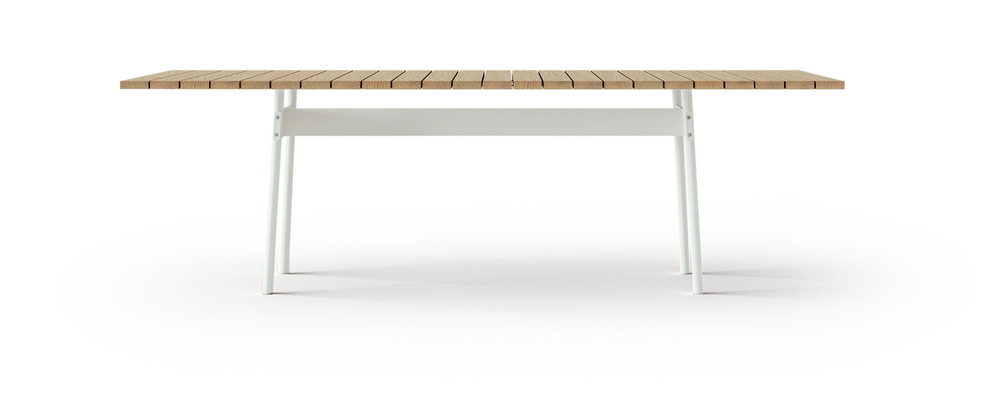 Entdecken Sie den stilvollen Gartentisch Any Outside Kastanie von Mobimex – ideal für elegante Outdoor-Setups und langlebigen Genuss.