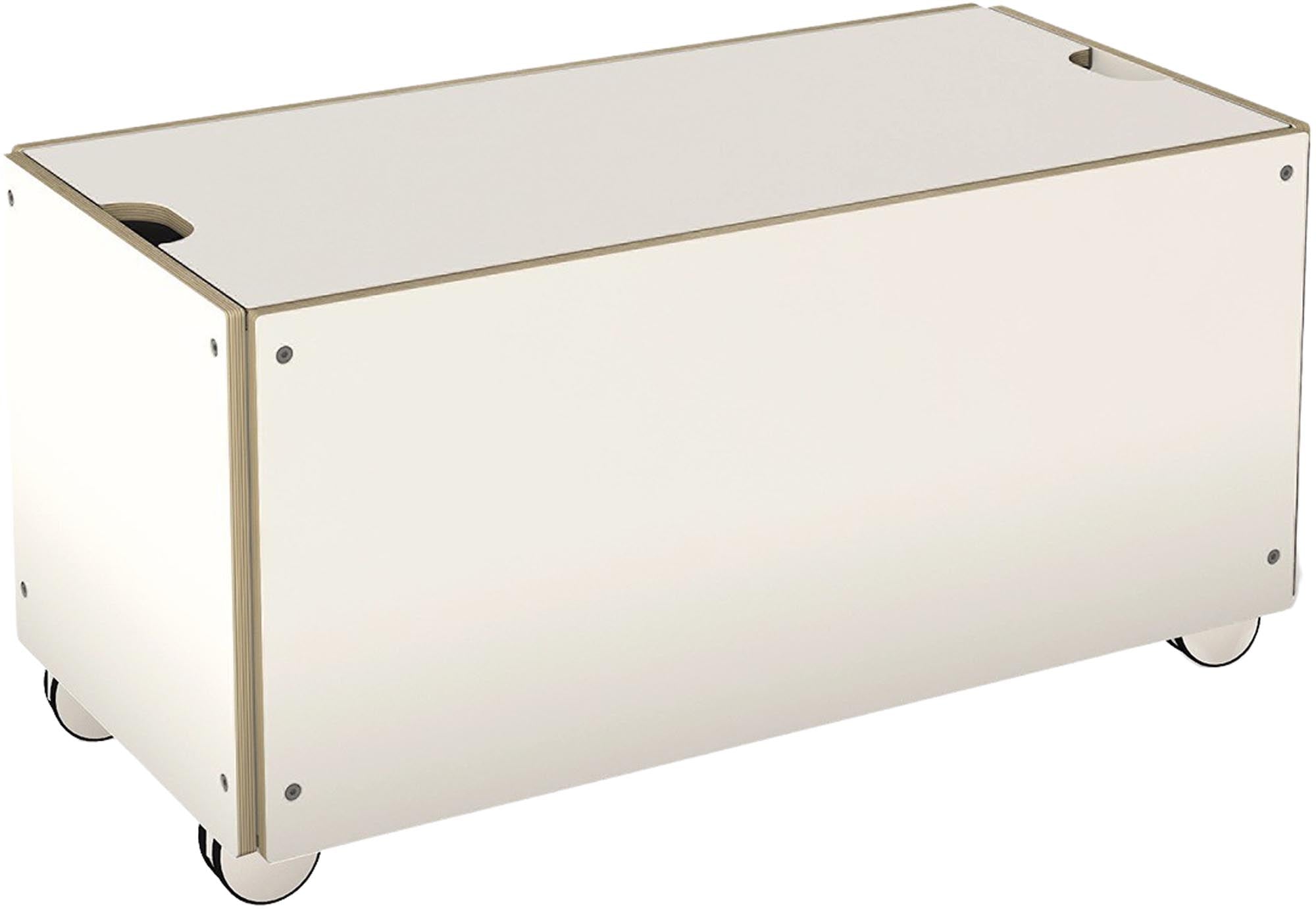 Eleganter Bettkasten mit Deckel für optimalen Stauraum im Schlafzimmer.