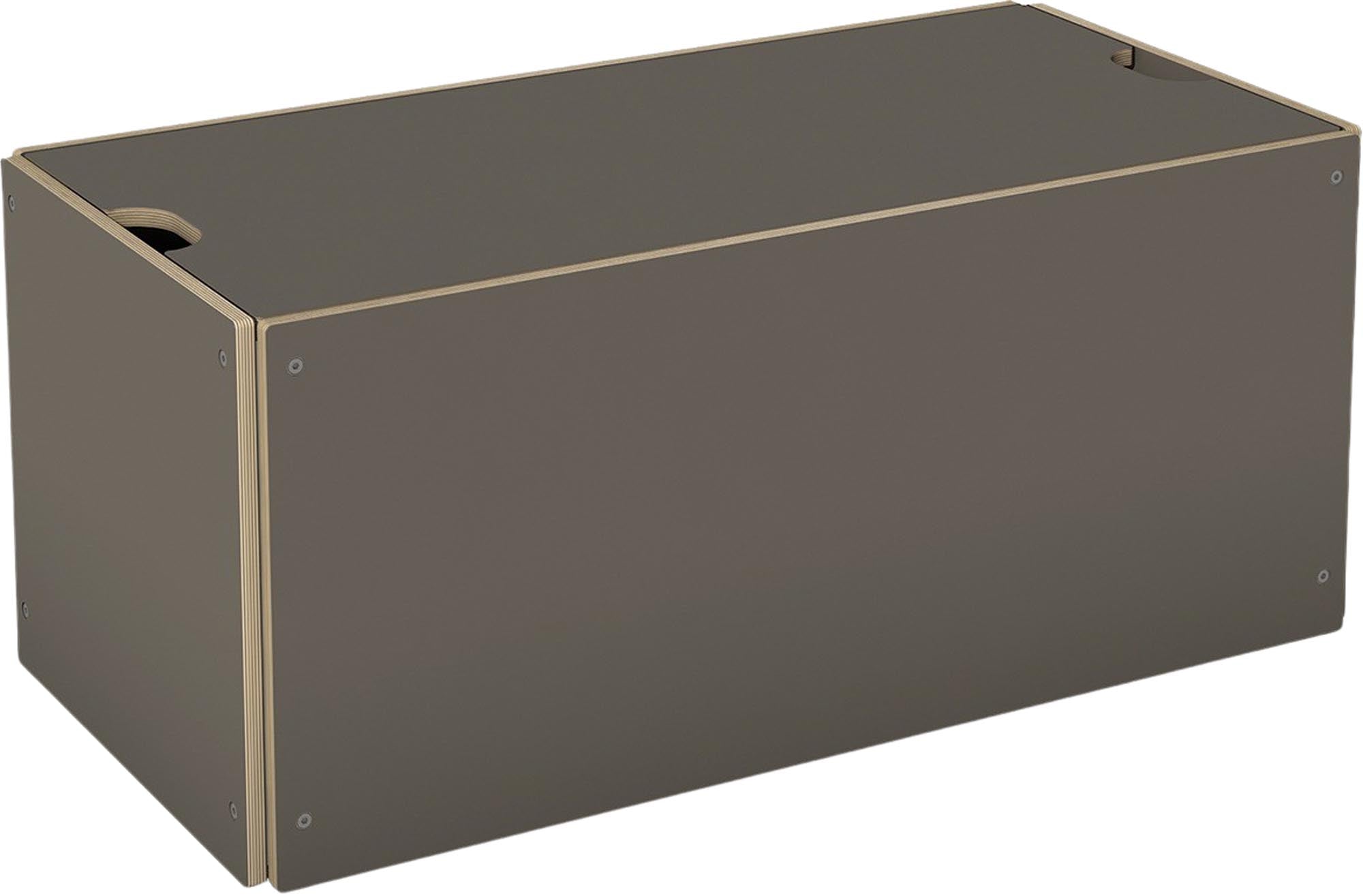 Vielseitiger Bettkasten mit Deckel für moderne Ordnungslösungen.