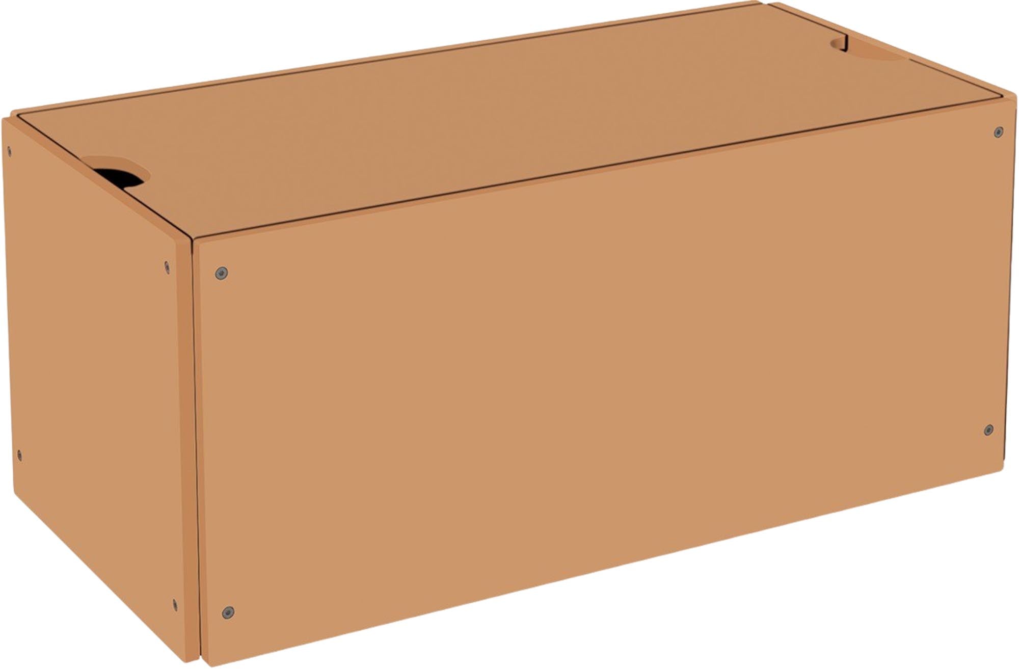 Praktischer Bettkasten mit Deckel von Müller Möbelwerkstätten – ideal für stilvolle und aufgeräumte Schlafzimmerlösungen.