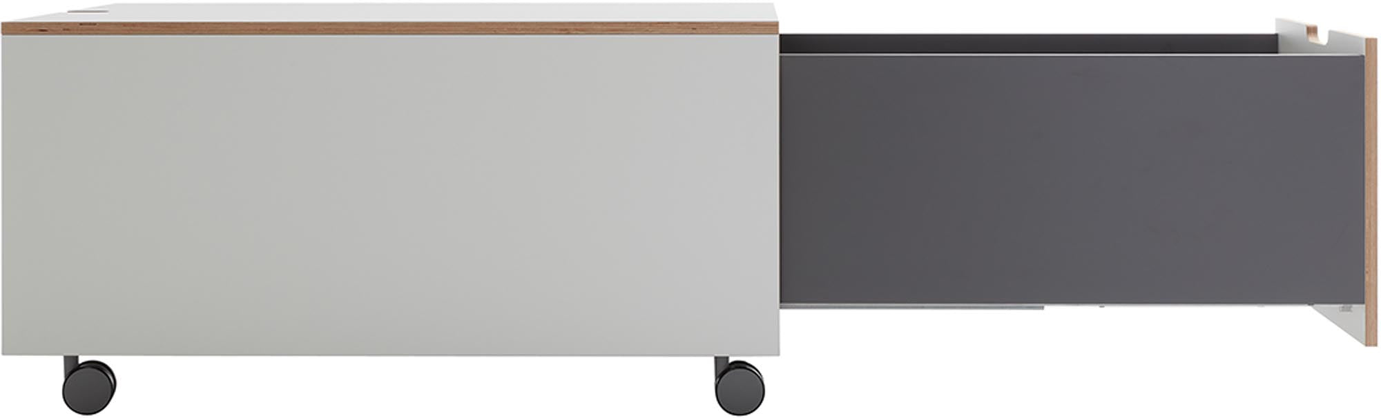 Bettkasten16: Eleganter Stauraum mit Schubkasten von Müller Möbel.