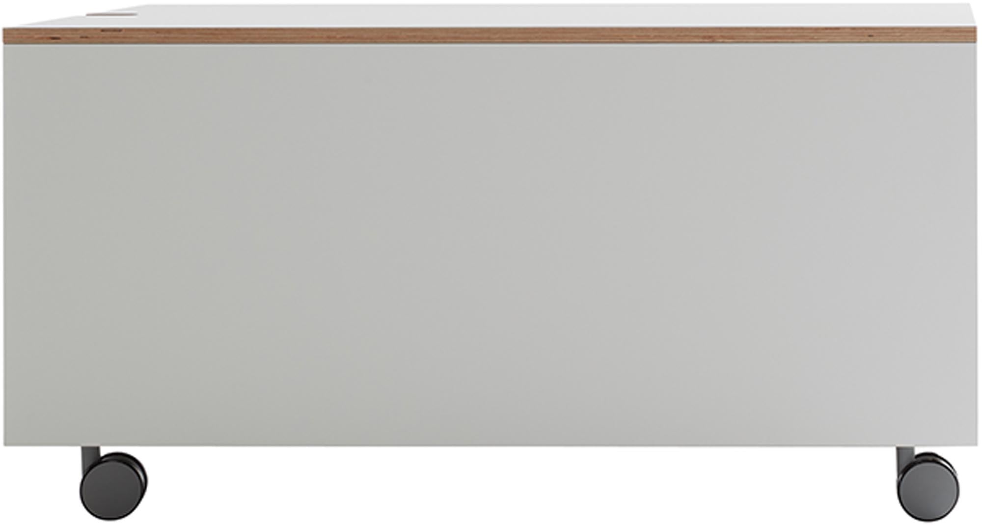 Bettkasten16 von Müller Möbelwerkstätten: Stilvoller Stauraum mit praktischem Schubkasten für mehr Ordnung und Komfort im Schlafzimmer.