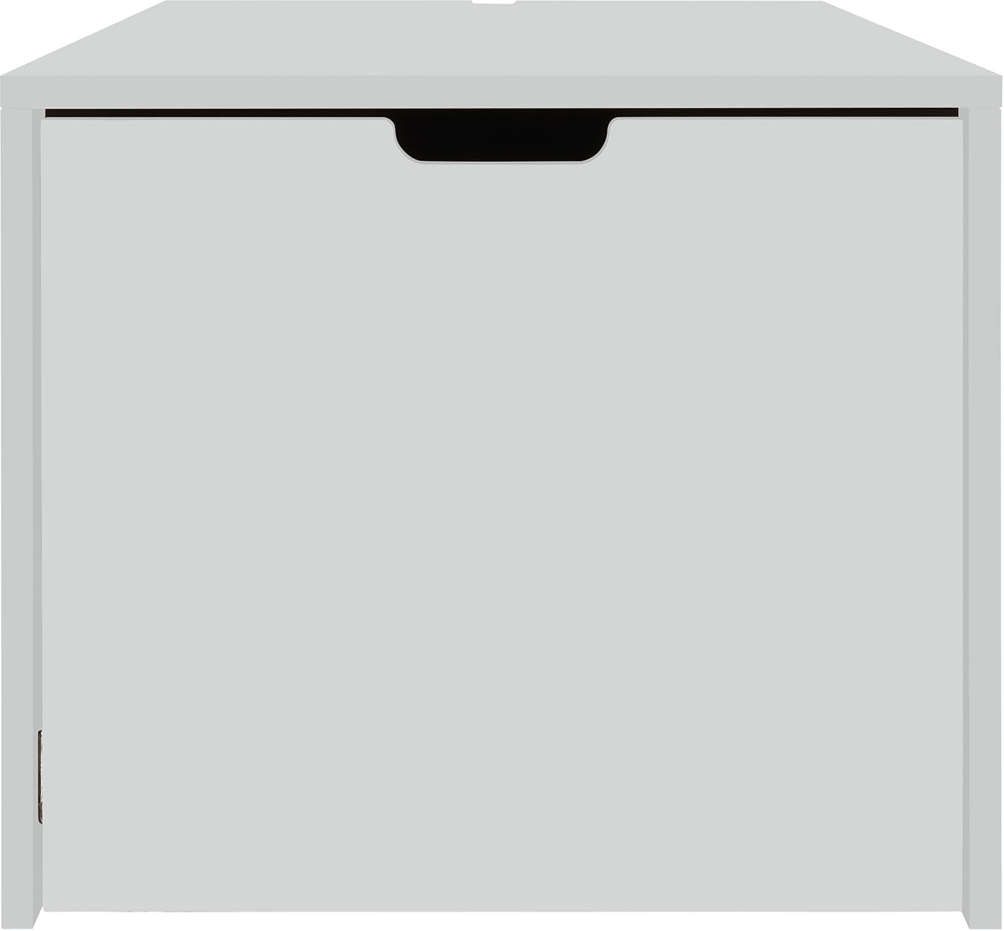 Bettkasten16 von Müller Möbelwerkstätten: Geräumiger Schubkasten mit innovativer Kabelführung und soft-close Mechanik für stilvollen Stauraum.