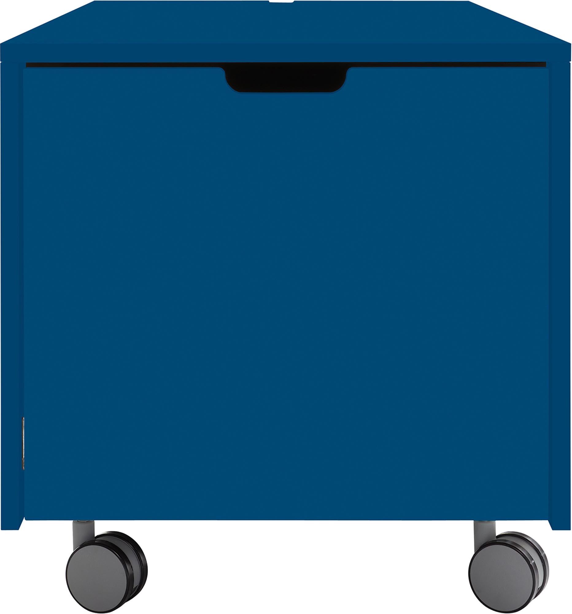 Bettkasten16 von Müller Möbelwerkstätten: Stilvoller Stauraum mit praktischem Schubkasten und cleverer Kabelführung für ein aufgeräumtes Schlafzimmer.