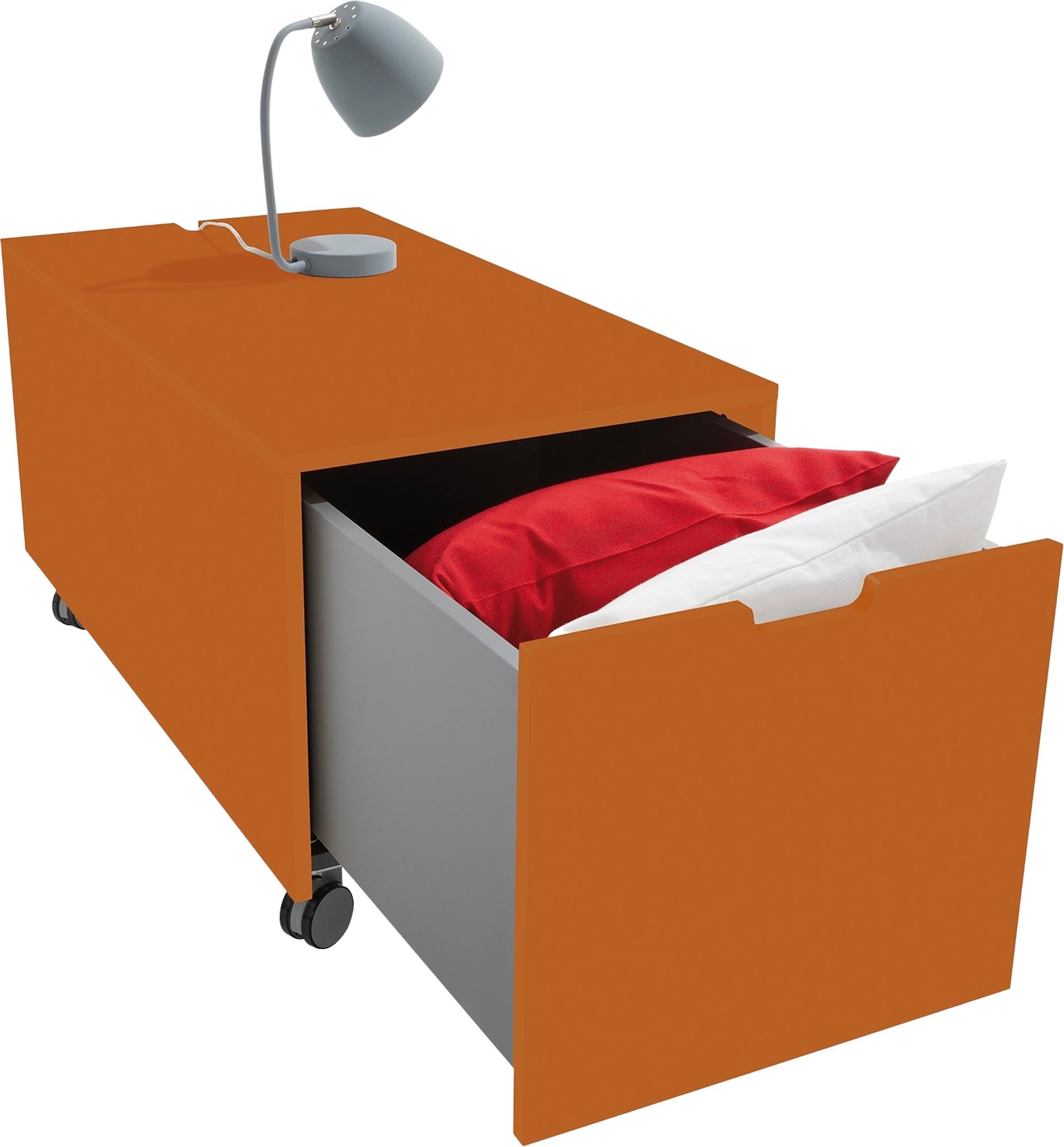 Bettkasten16 von Müller Möbelwerkstätten: Stilvoller Stauraum mit geräumigem Schubkasten und durchdachtem Design für Ihr Schlafzimmer.