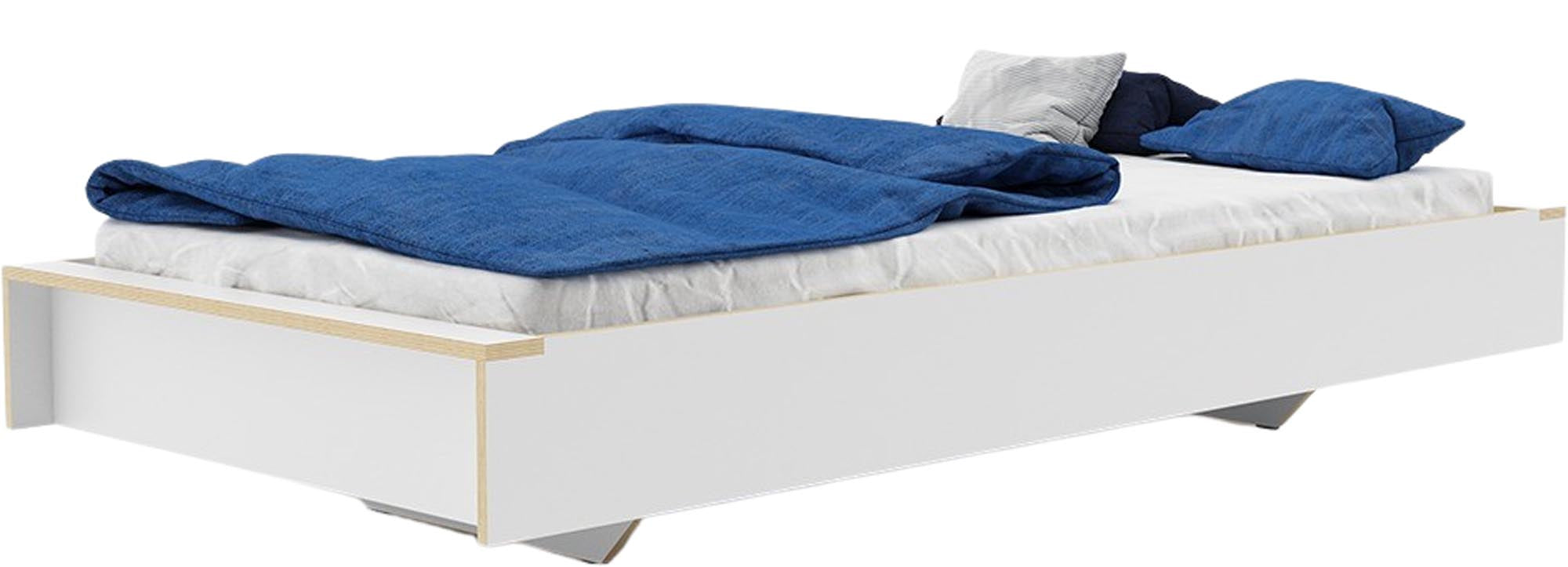 Flai Einzelbett: Minimalistisches Design trifft auf innovative Funktion.