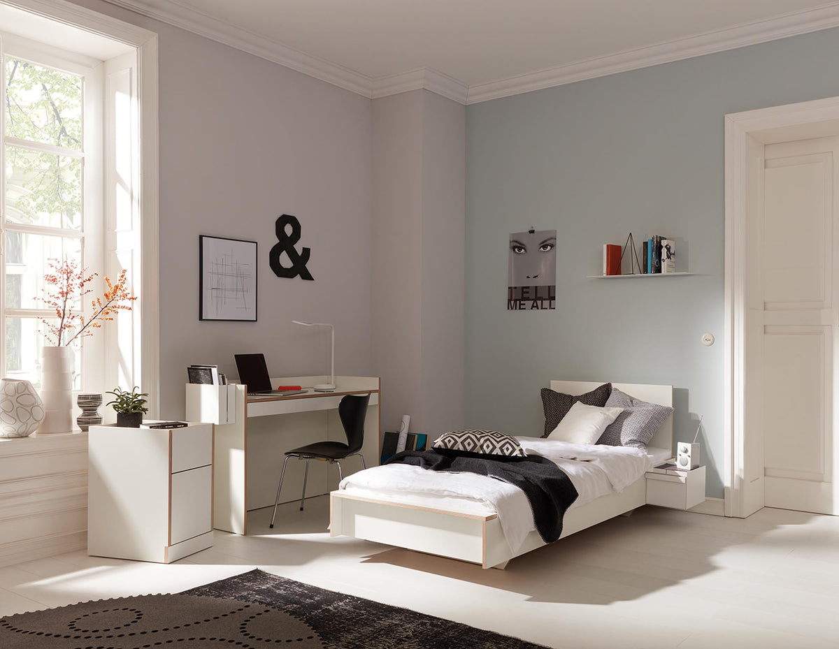 Letto singolo FLAI altezza comfort + testiera