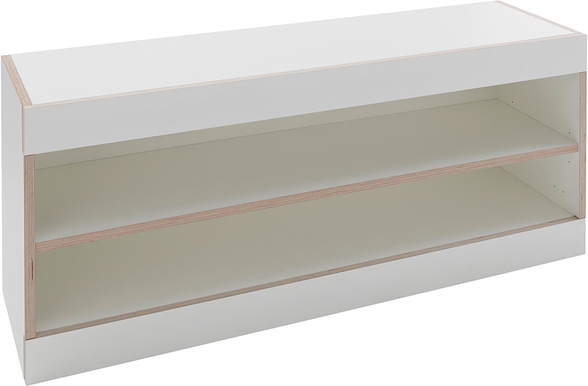 FLAI Schuhbank: Minimalistisches Design für stilvolle Schuhaufbewahrung.