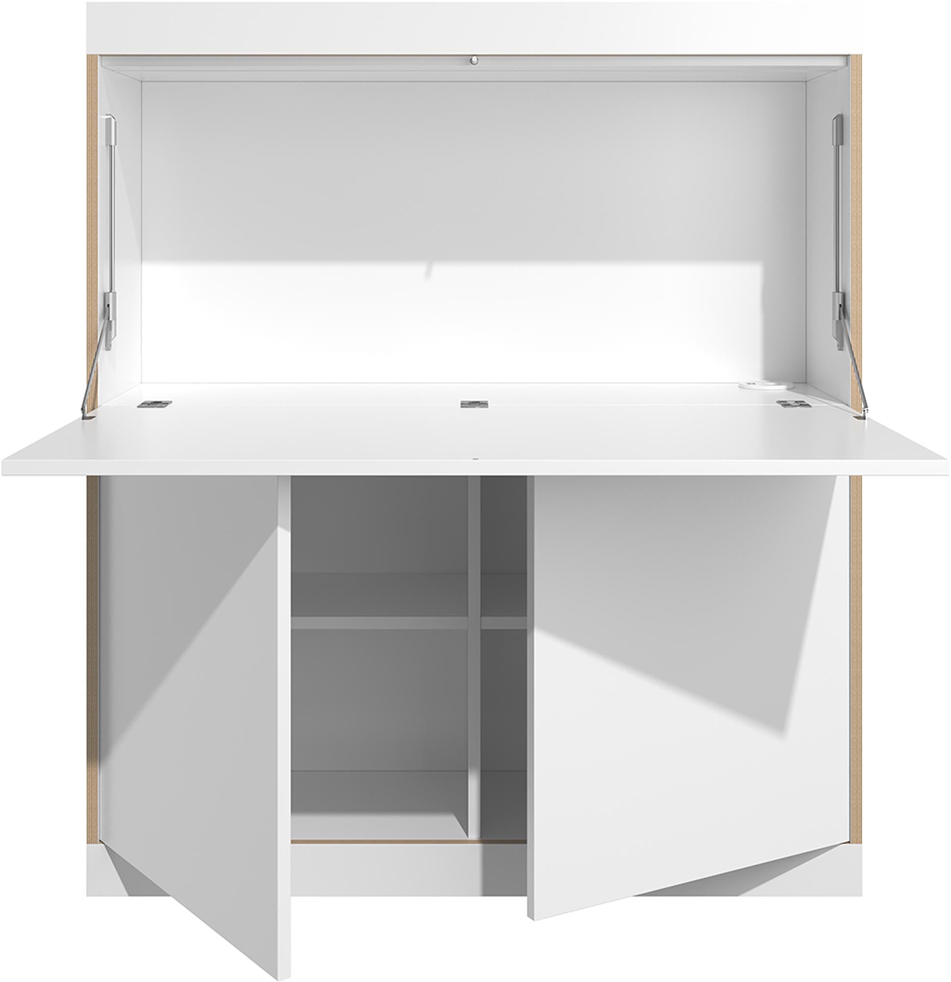 FLAI Home Office: Kompakter Arbeitsplatz mit zeitlosem Design.