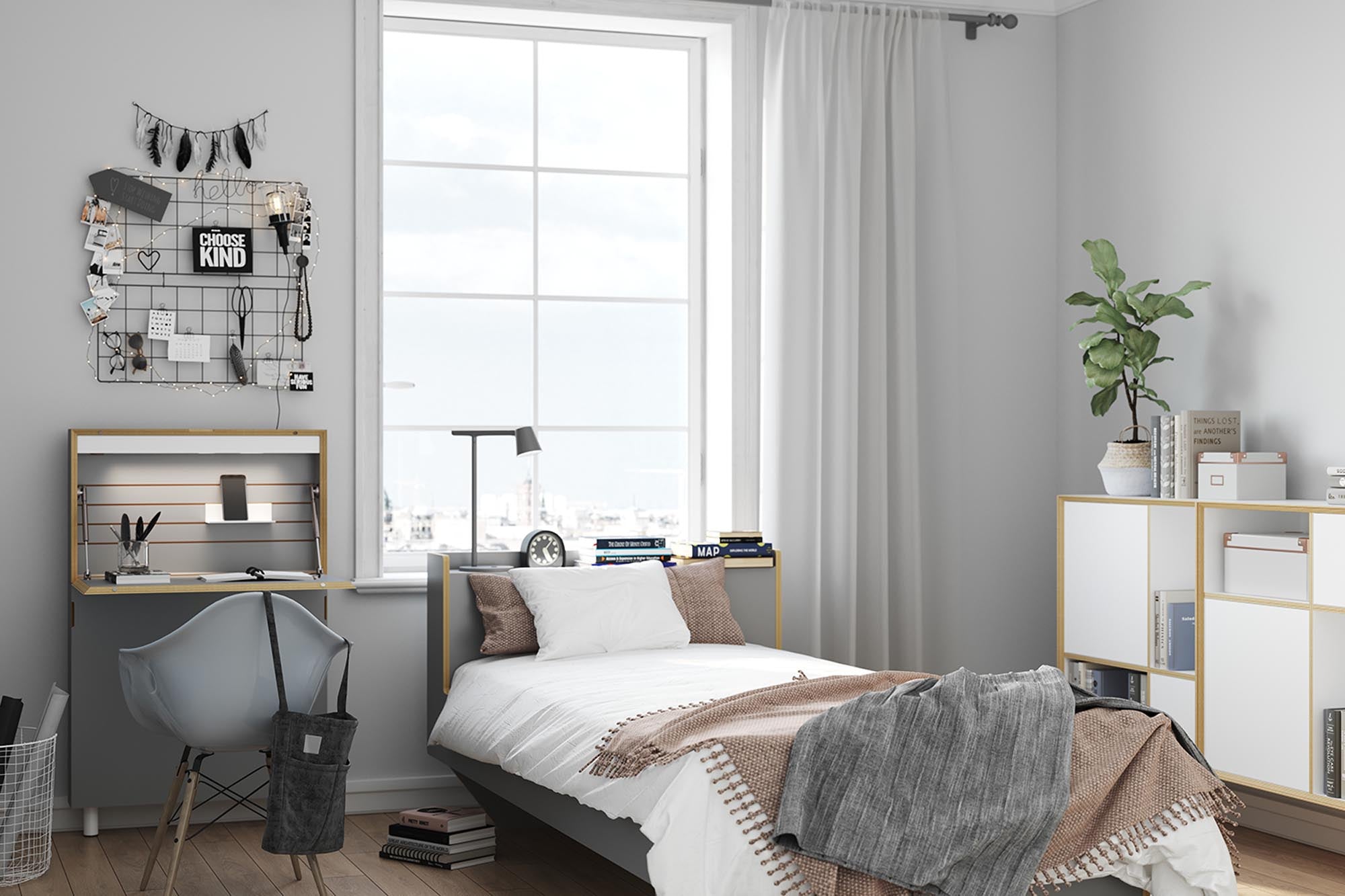 Entdecken Sie den eleganten Flatmate Sekretär von Müller Möbelwerkstätten – ideal für modernes Arbeiten und stilvolle Organisation.