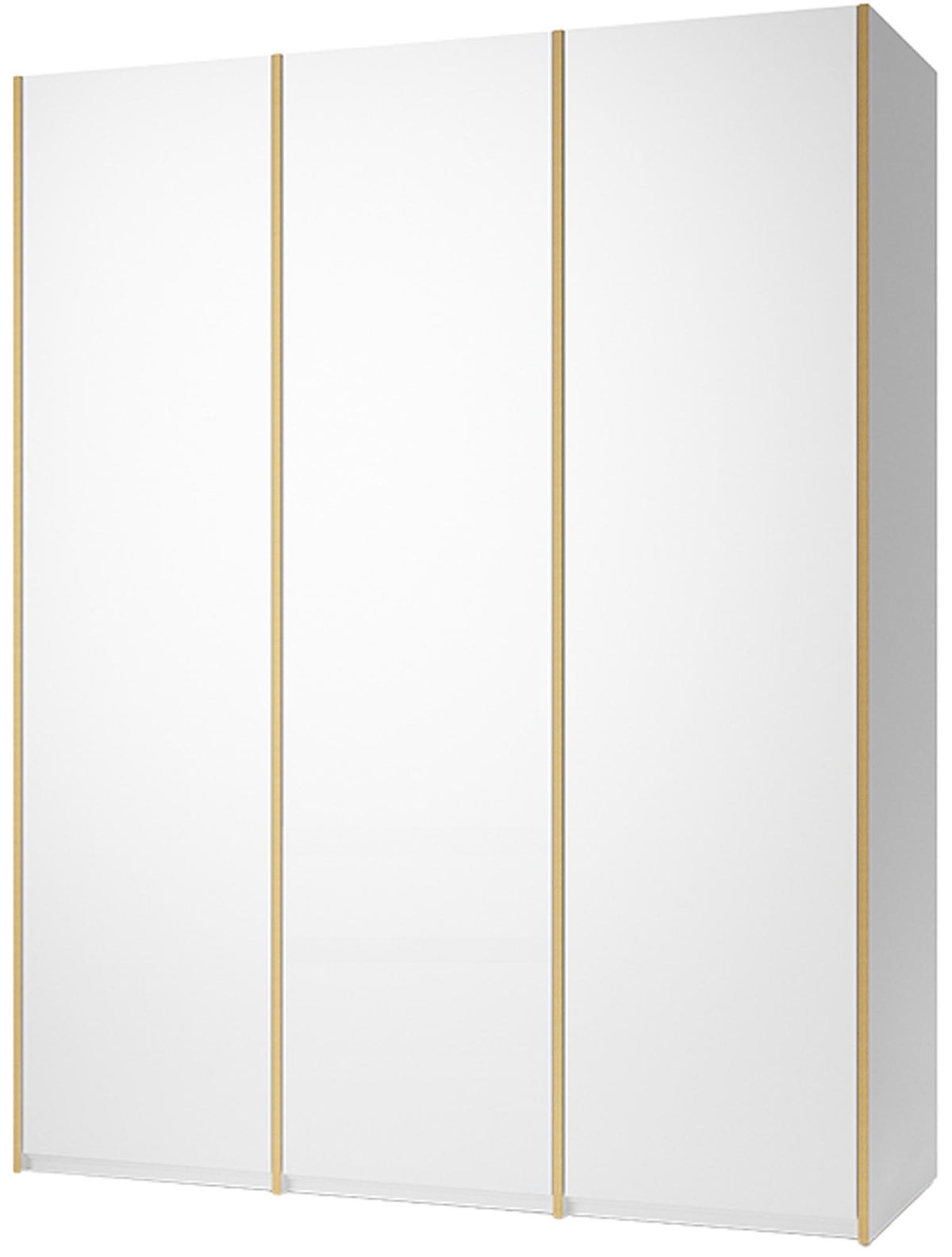 Modular Plus V3 in Weiss / Holzkante präsentiert im Onlineshop von KAQTU Design AG. Drehtürenschrank ist von Müller Möbelwerkstätten