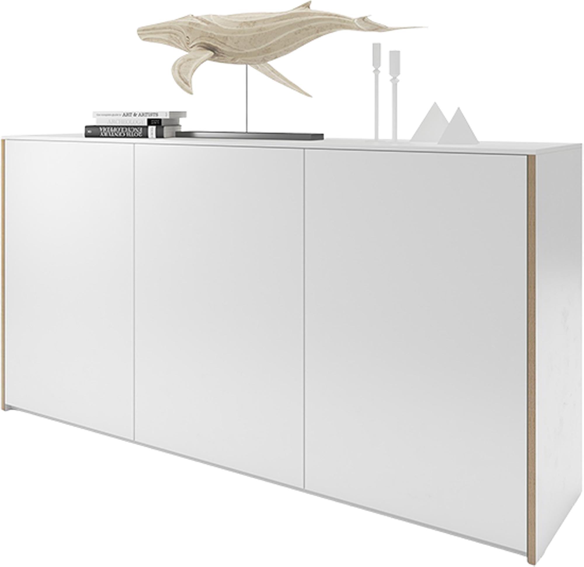 Stilvolles Sideboard mit flexibler Modulstruktur und Stauraumwunder.