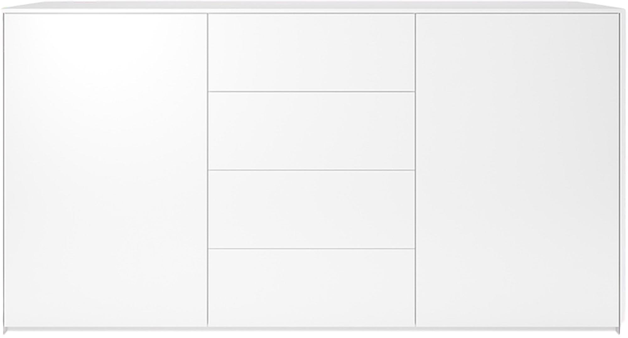 Elegantes Sideboard 180/V4: Funktionalität trifft modernes Design. Viel Stauraum, hochwertige Materialien, vielfältige Farben.