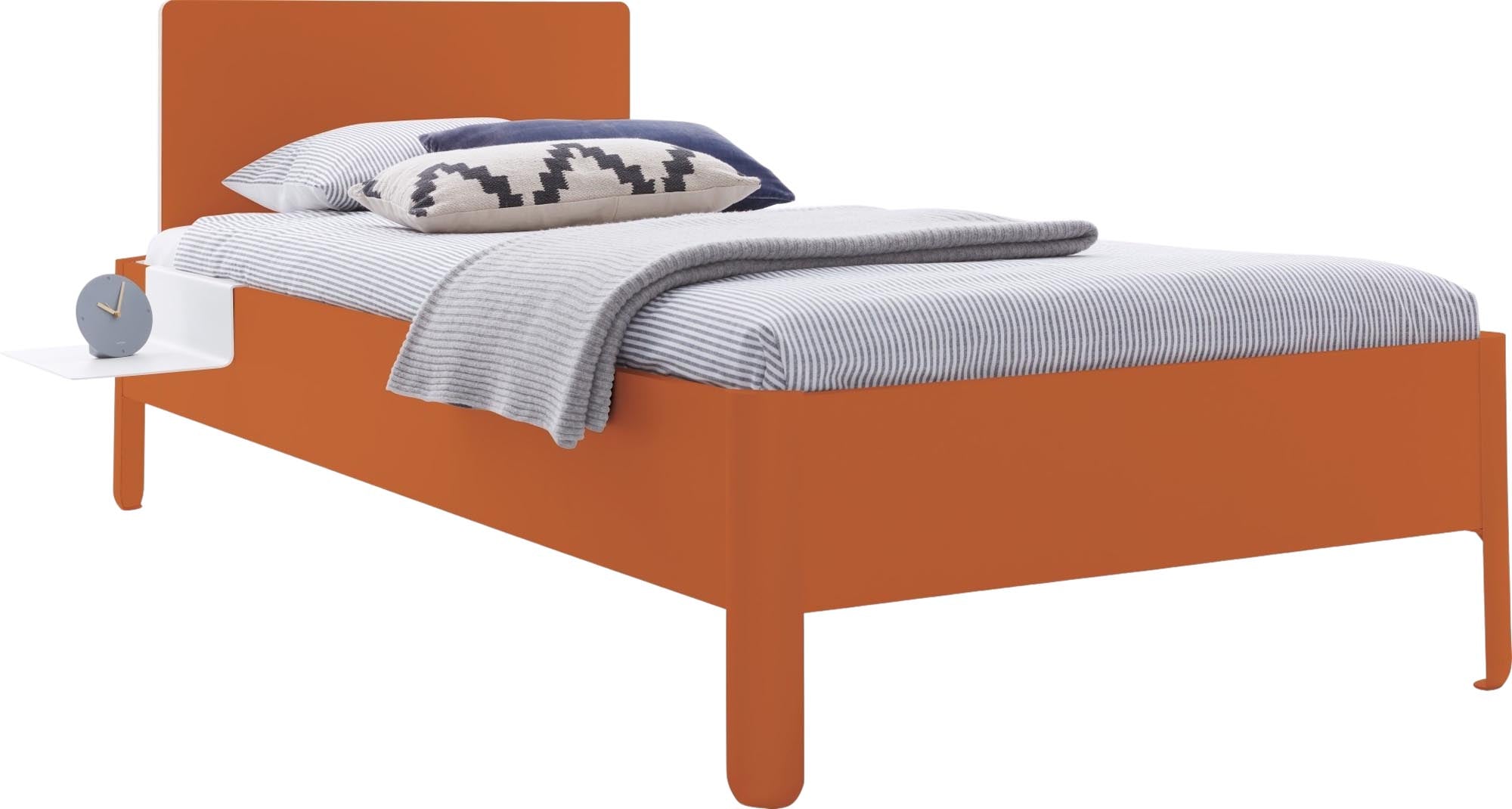 Nait Einzelbett 100: Minimalistisches Design für erholsamen Schlaf.
