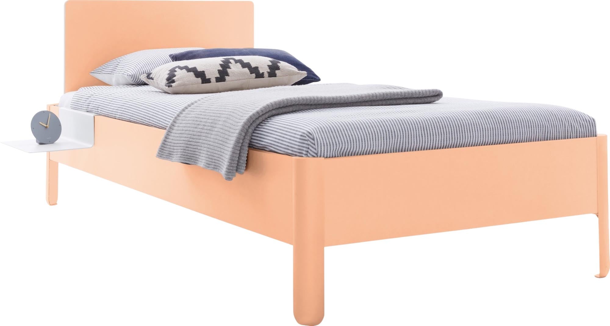 Modernes Nait Einzelbett 120 cm mit Kopfteil von Müller Möbelwerkstätten.