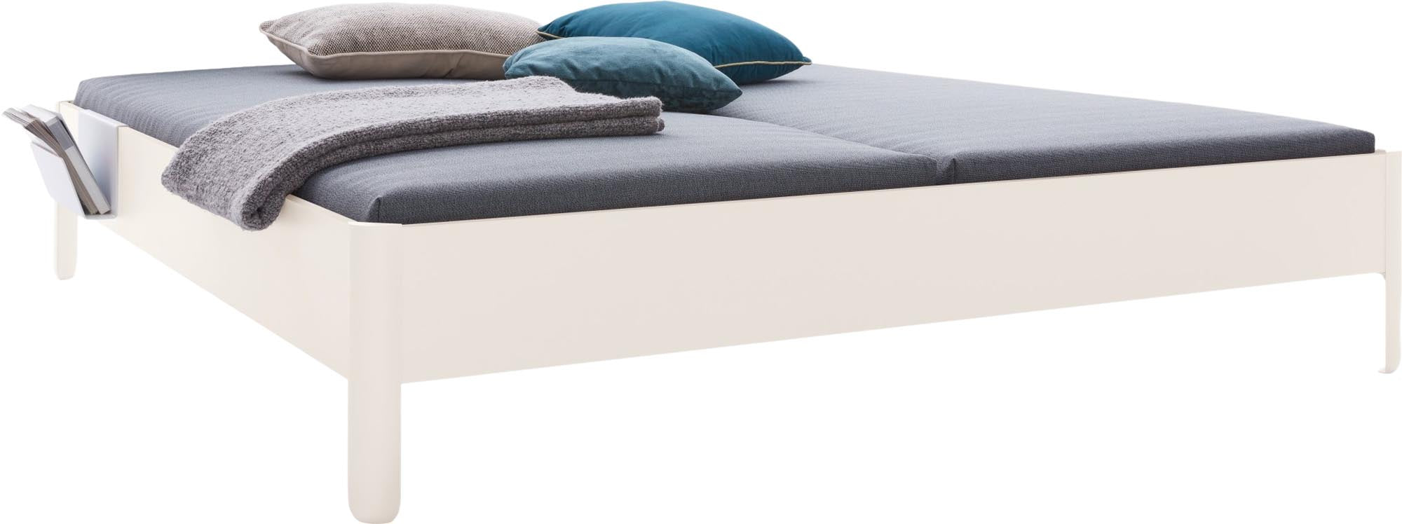 Nait Doppelbett 140: Minimalistisches Design trifft auf Funktionalität.