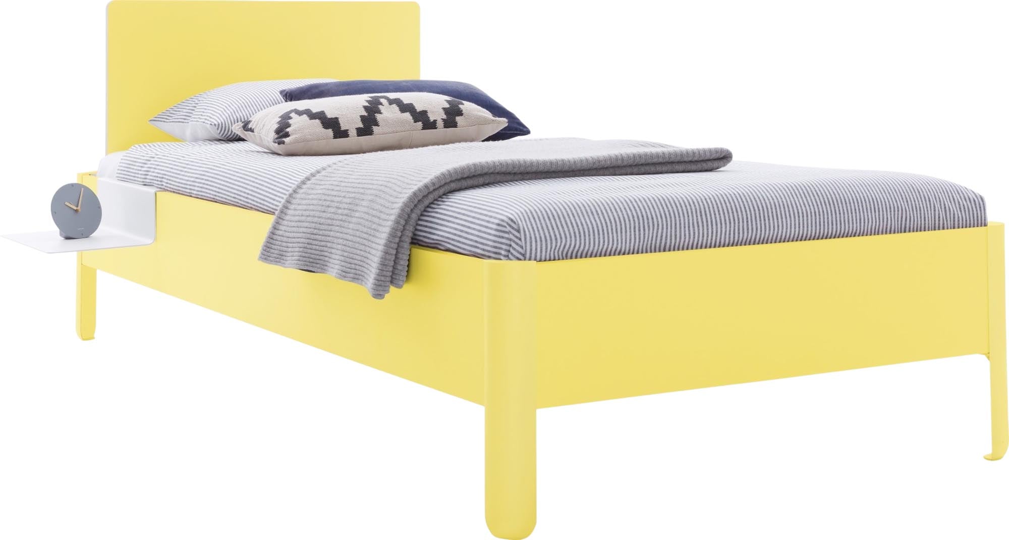 Nait Einzelbett 100: Minimalistisches Design für modernen Schlafkomfort.