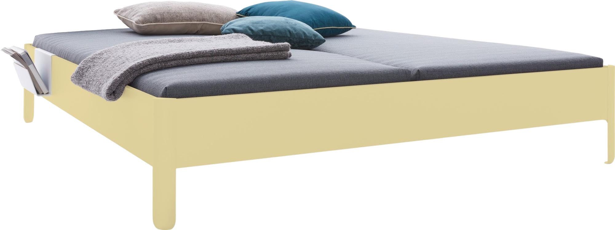 Nait Doppelbett 200: Minimalistisches Design trifft auf höchsten Komfort.