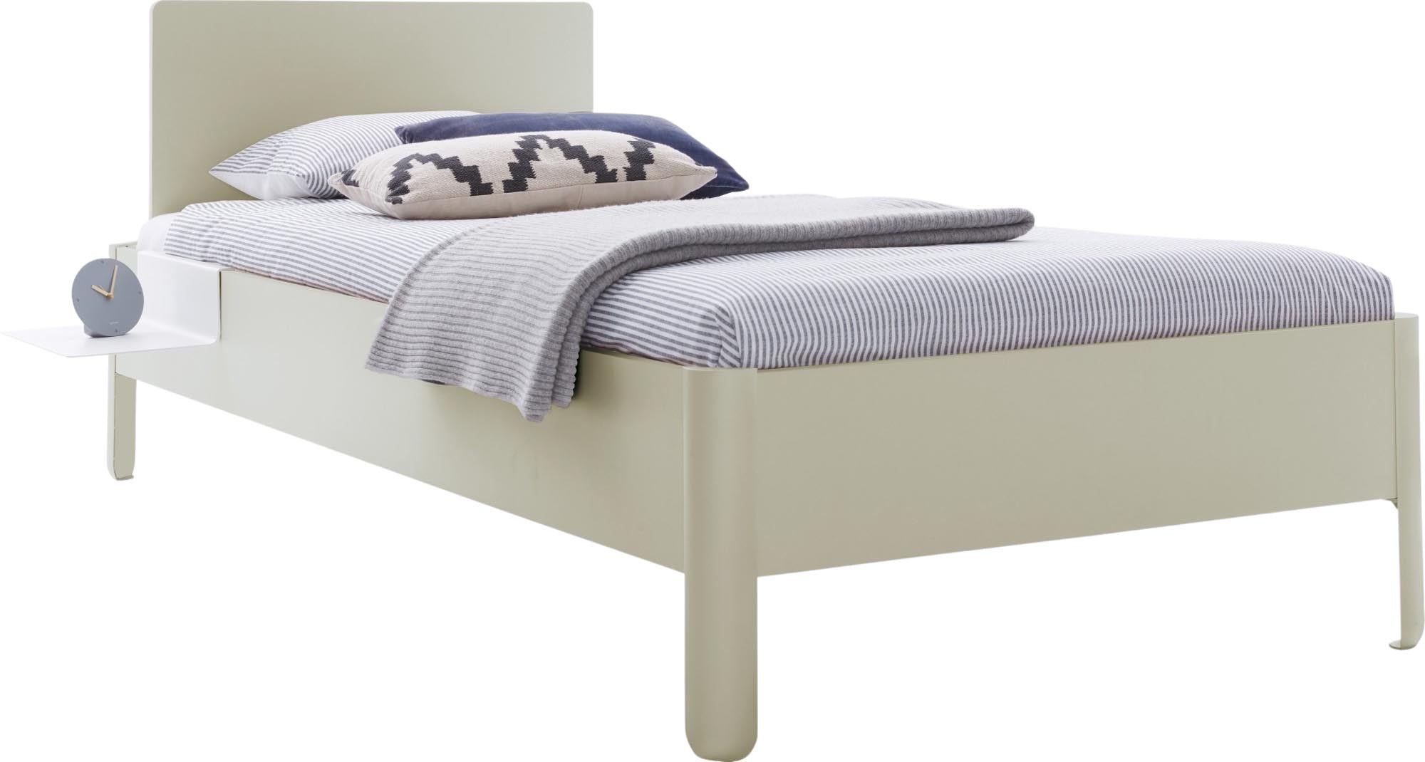 Nait Einzelbett 100: Minimalistisches Design für modernen Komfort.