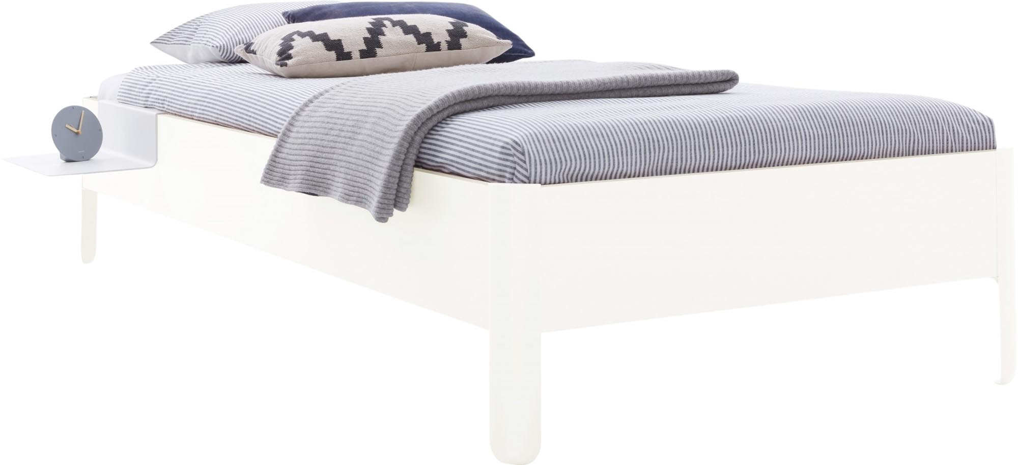 Entdecke das Nait Einzelbett 120 von Müller Möbelwerkstätten: Minimalistisch, stabil und in 20 Farben erhältlich. Perfekt für dein modernes Schlafzimmer!