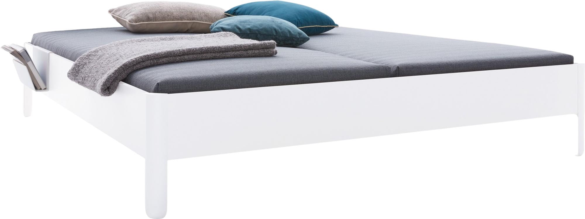 Nait Doppelbett 180: Minimalistisches Design trifft auf Komfort.
