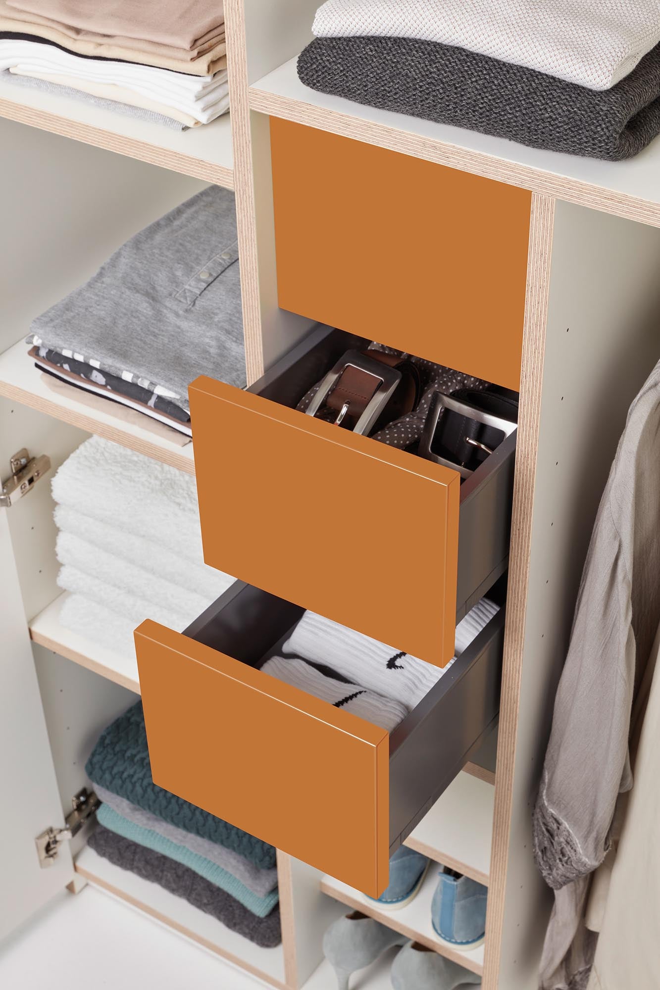 Entdecken Sie den Plane Schrank V1 von Müller Möbelwerkstätten – stilvolles Design trifft auf praktische Aufbewahrungslösungen für Ihr Zuhause.