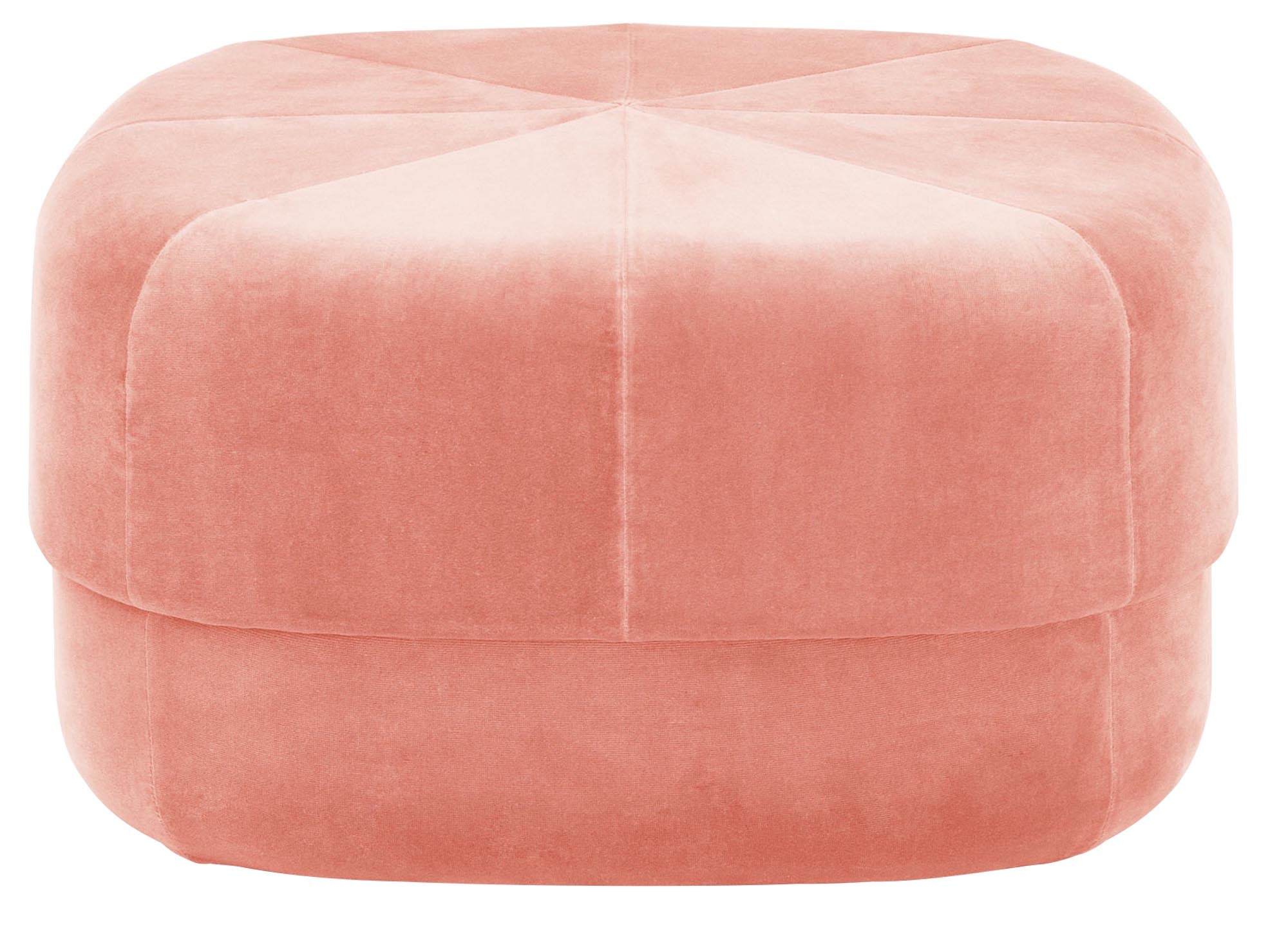 Circus Pouf Gross Blush/Velour in  präsentiert im Onlineshop von KAQTU Design AG. Pouf ist von Normann Copenhagen