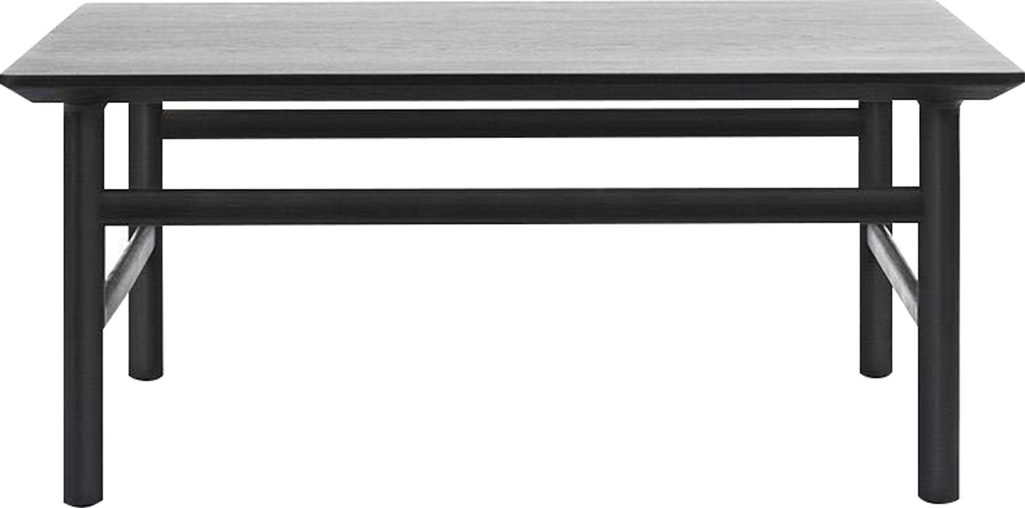 Entdecken Sie den Grow Couchtisch von Normann Copenhagen: Ein skandinavisches Designhighlight aus schwarzer Eiche, das Eleganz und Vielseitigkeit in Ihr Wohnzimmer bringt.