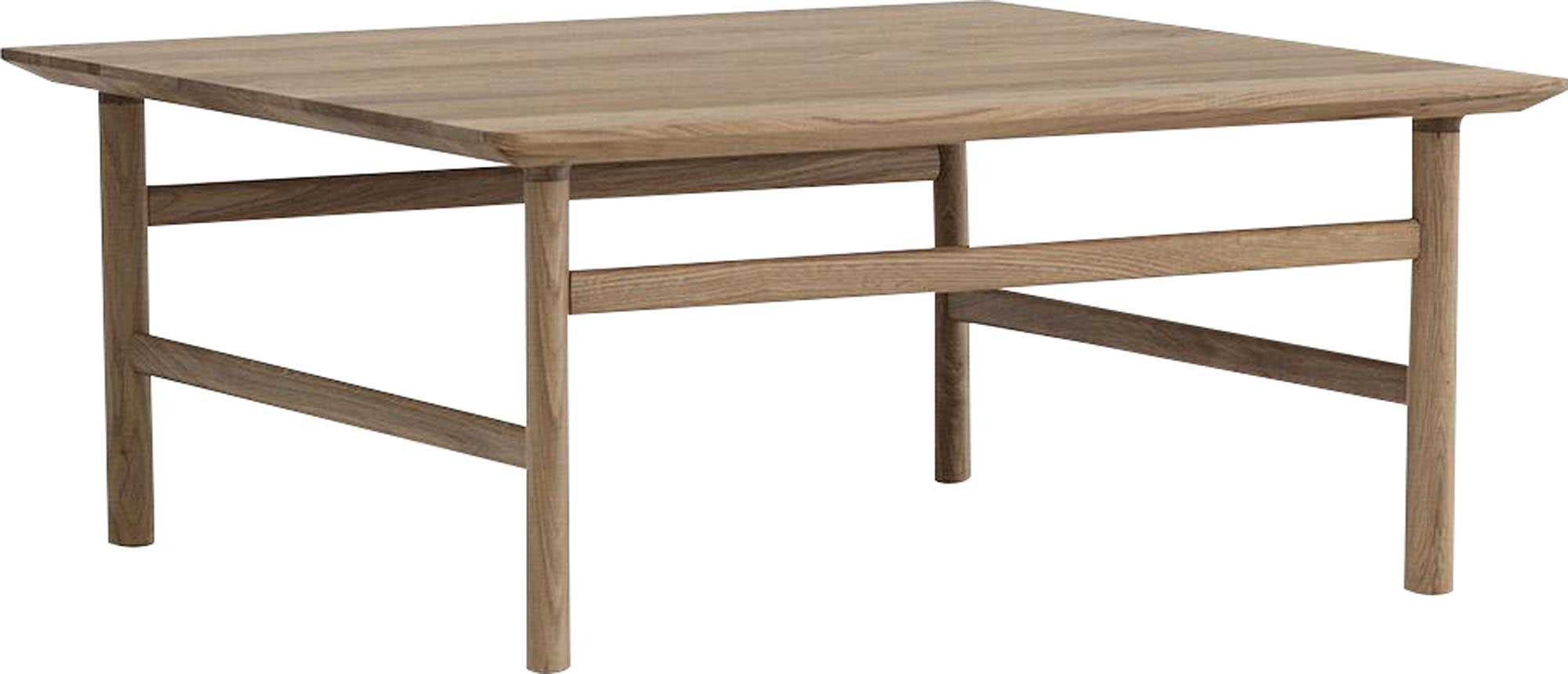 Eleganter Grow Couchtisch von Normann Copenhagen in schwarzer Eiche. Zeitloses Design, das Funktionalität und Ästhetik vereint.