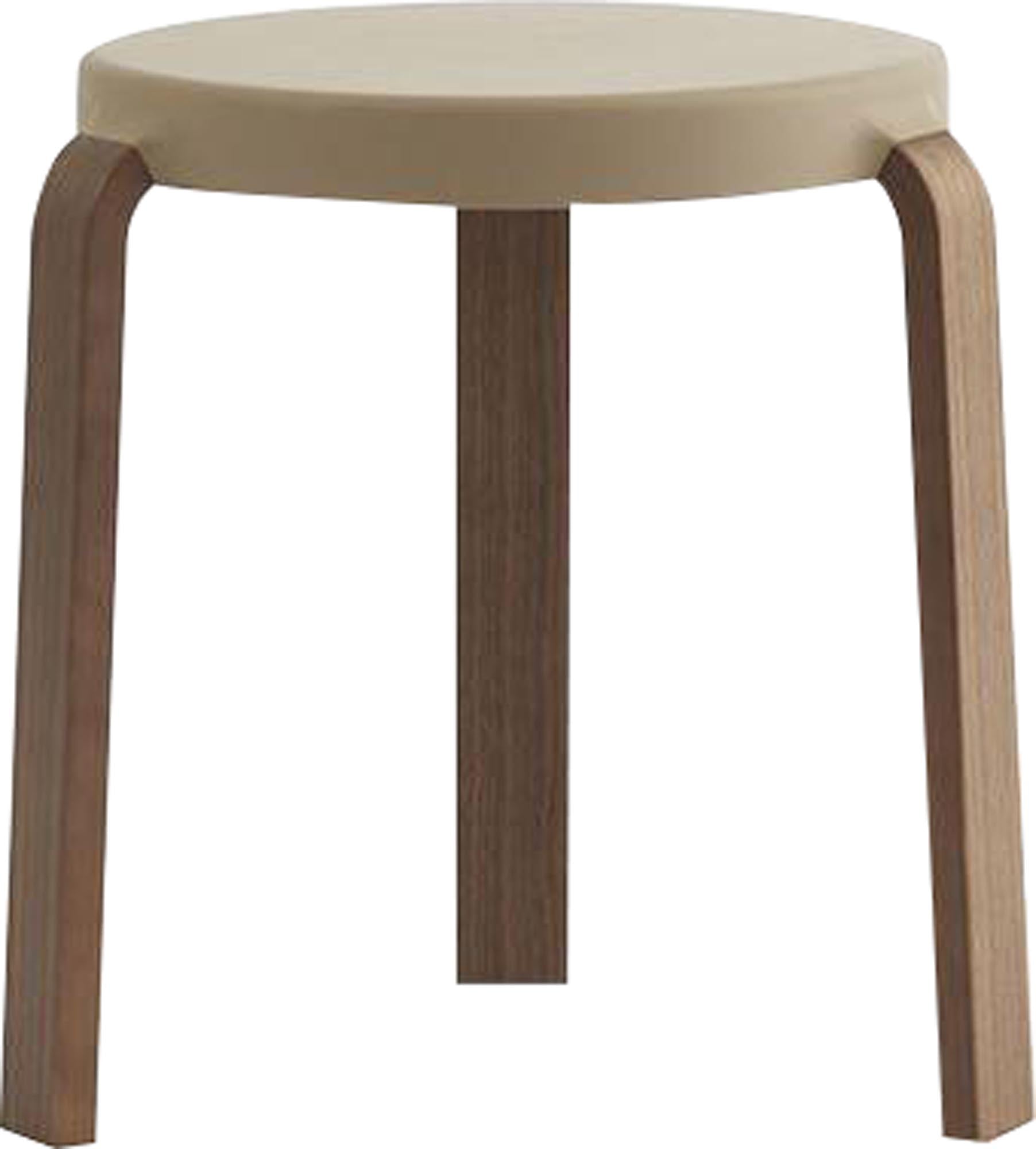 Moderner Tap Hocker in Eiche/Grau von Normann Copenhagen – ideal für jeden Raum, komfortabel und stapelbar, perfektes skandinavisches Design.
