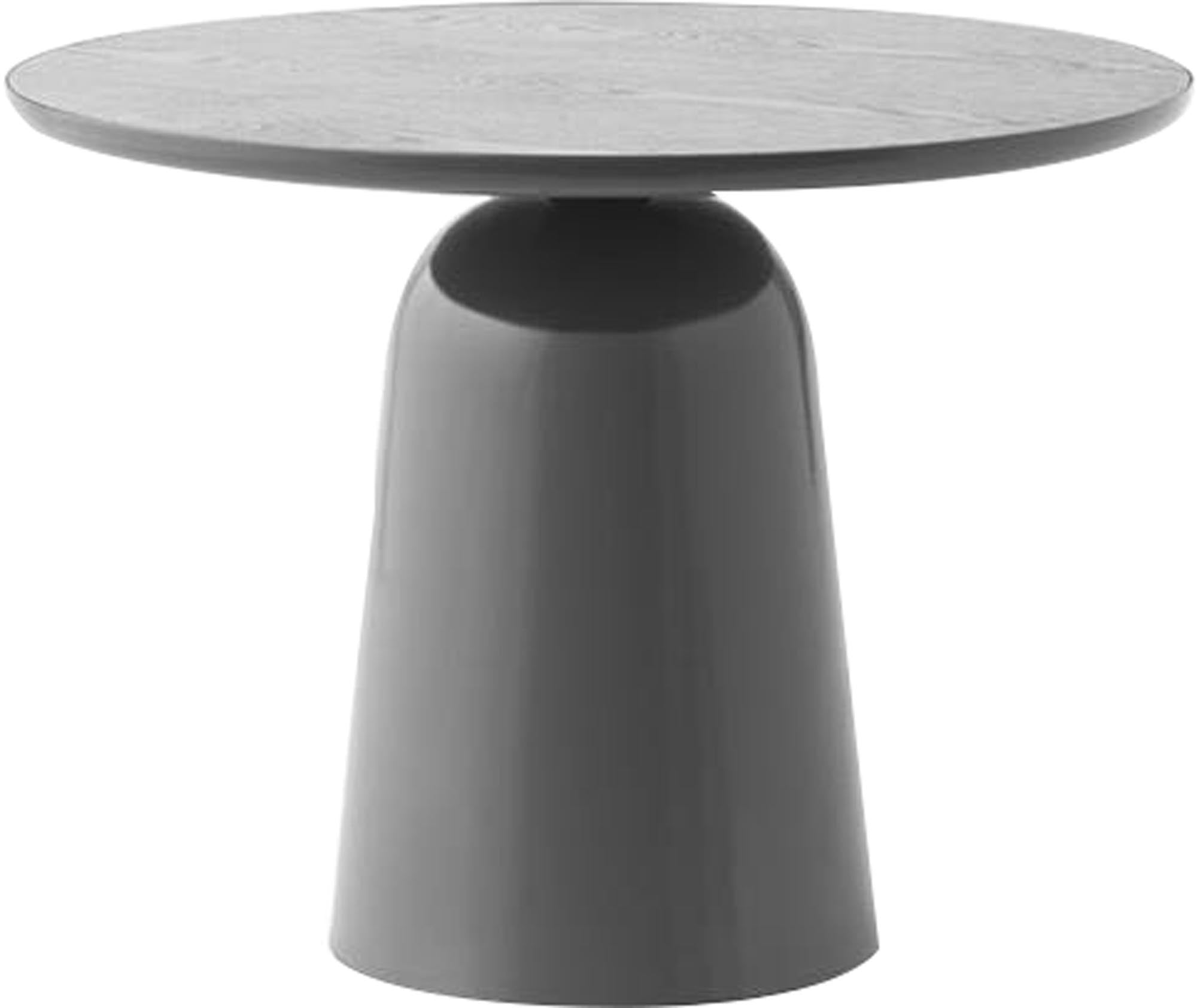 Eleganter Turn Beistelltisch in Warmem Grau von Normann Copenhagen – Höhenverstellbar, funktional und ideal für jedes moderne Zuhause.