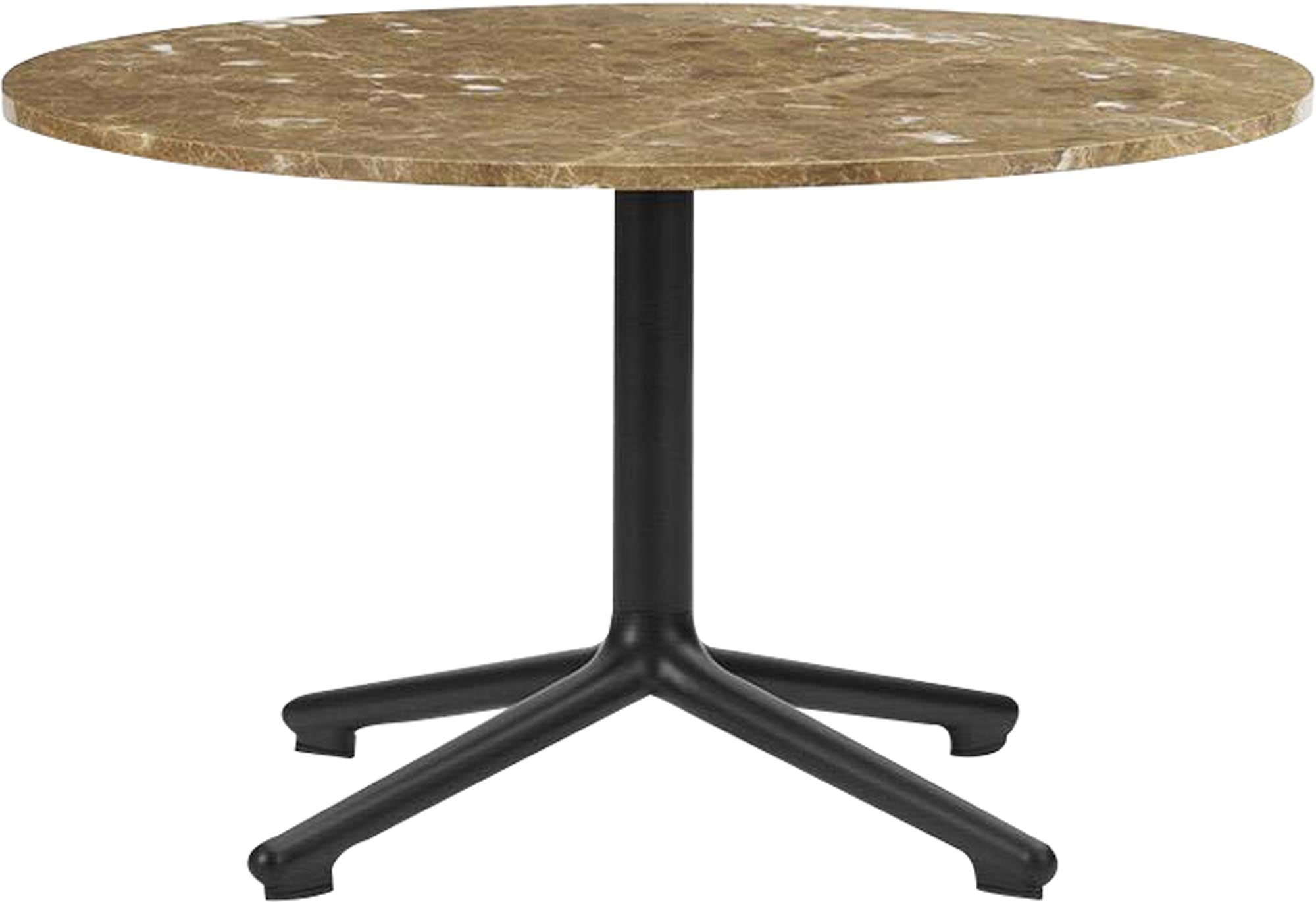 Eleganter Lunar Tisch Ø70cm: Minimalistisches Design von Normann.