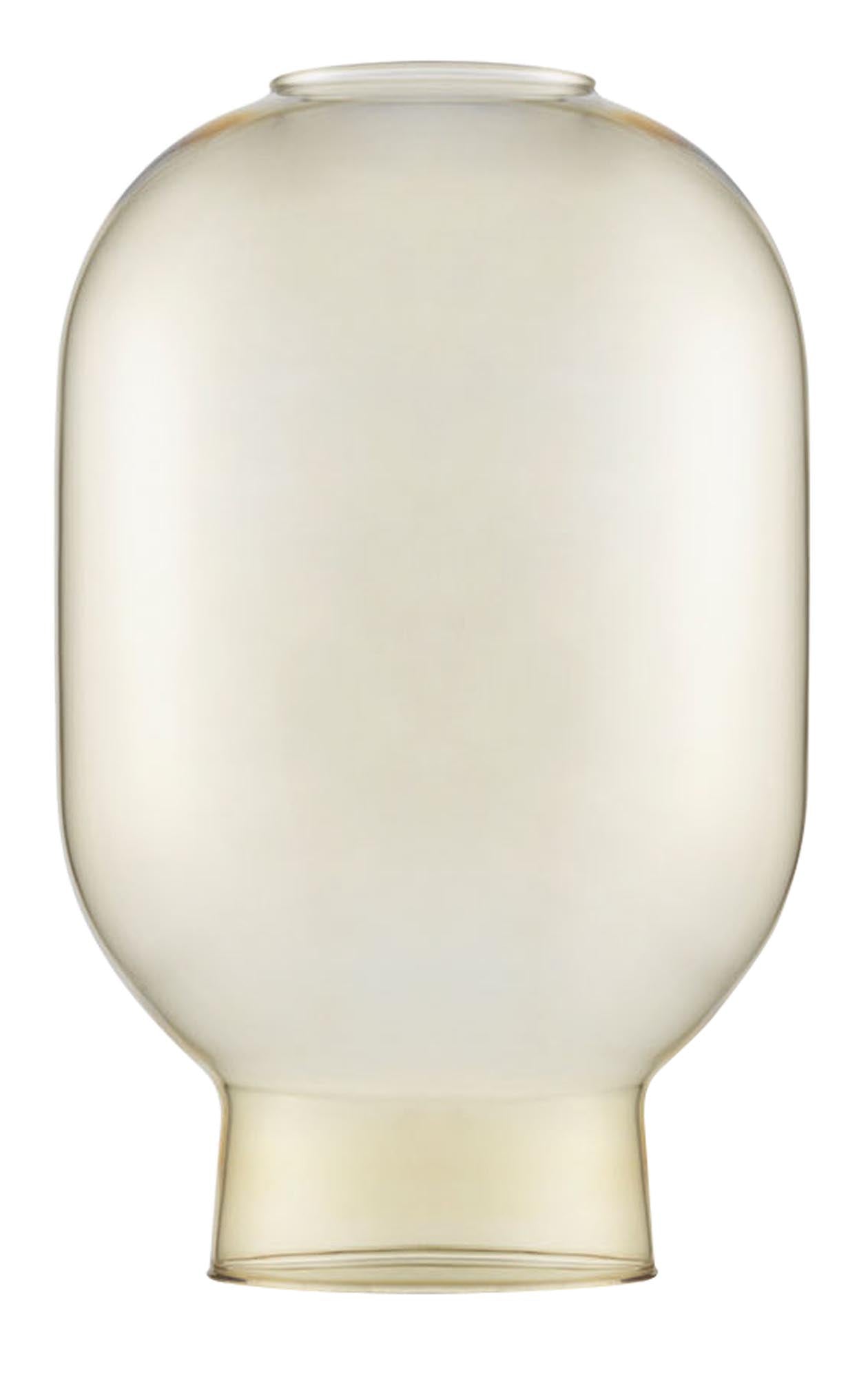 Amp Tischlampe Ersatzglas, gold/grün in präsentiert im Onlineshop von KAQTU Design AG. Ersatzglas ist von Normann Copenhagen