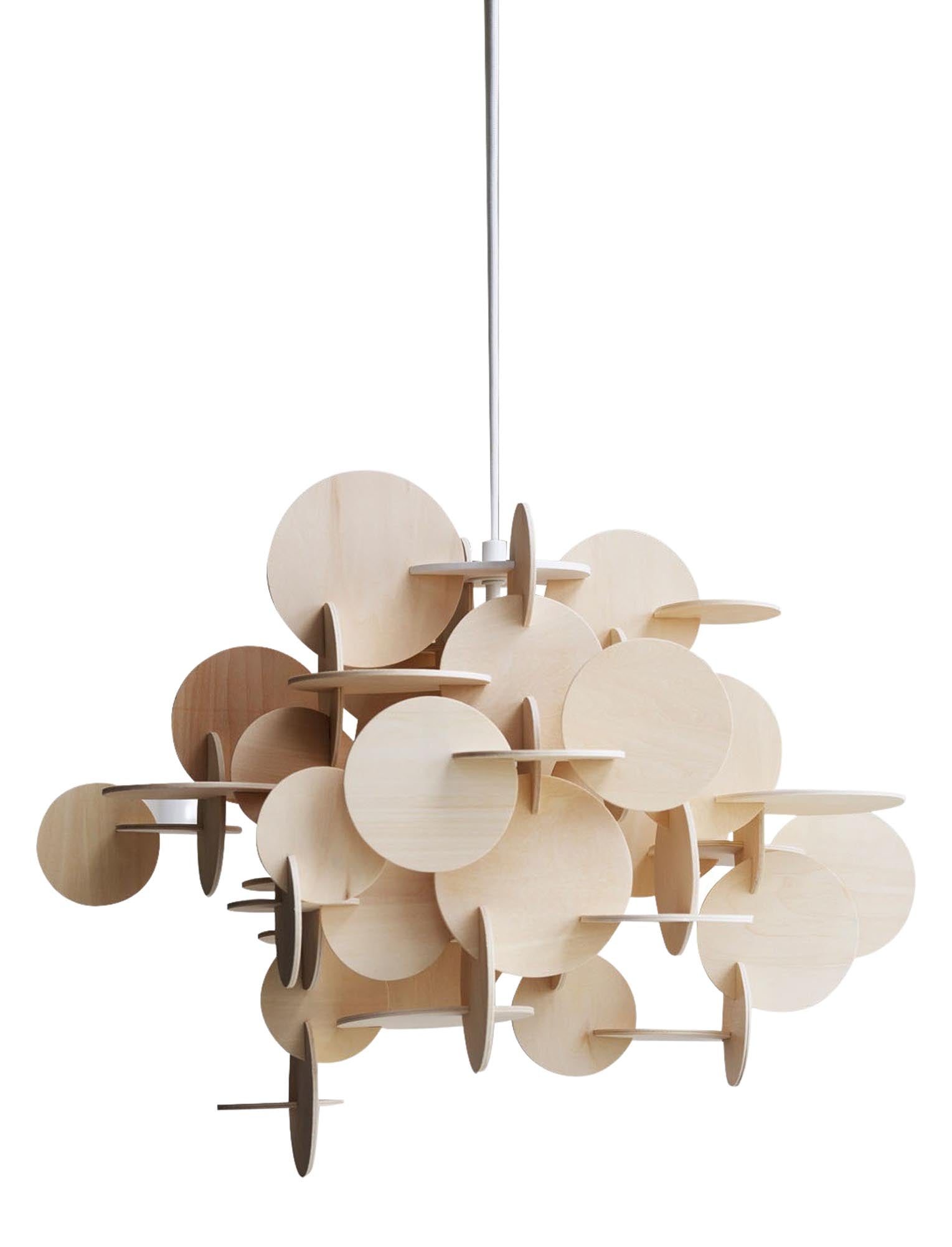 Kompakte Bau Hängeleuchte von Normann Copenhagen für EU-Interieurs.