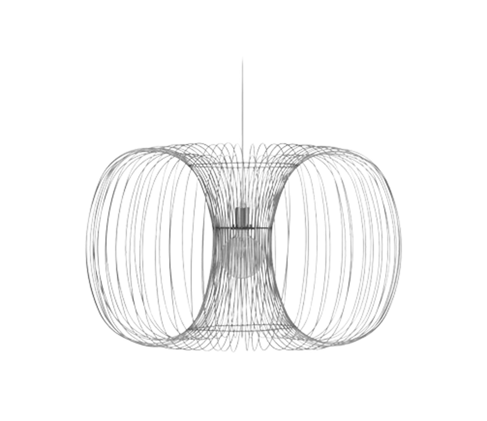 Coil Lampe: Modernes skandinavisches Design für stilvolle Räume.