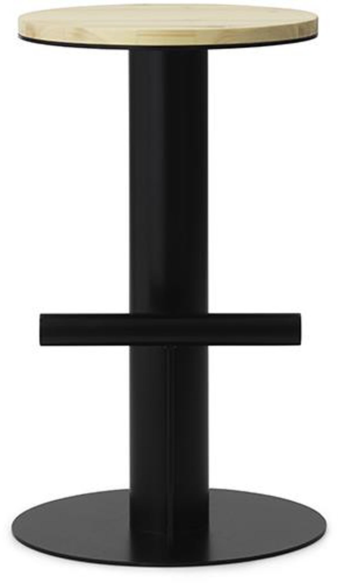 Der Pole Barhocker von Normann Copenhagen vereint modernes Design und Komfort, ideal für trendbewusste Wohn- und Gastronomieräume.