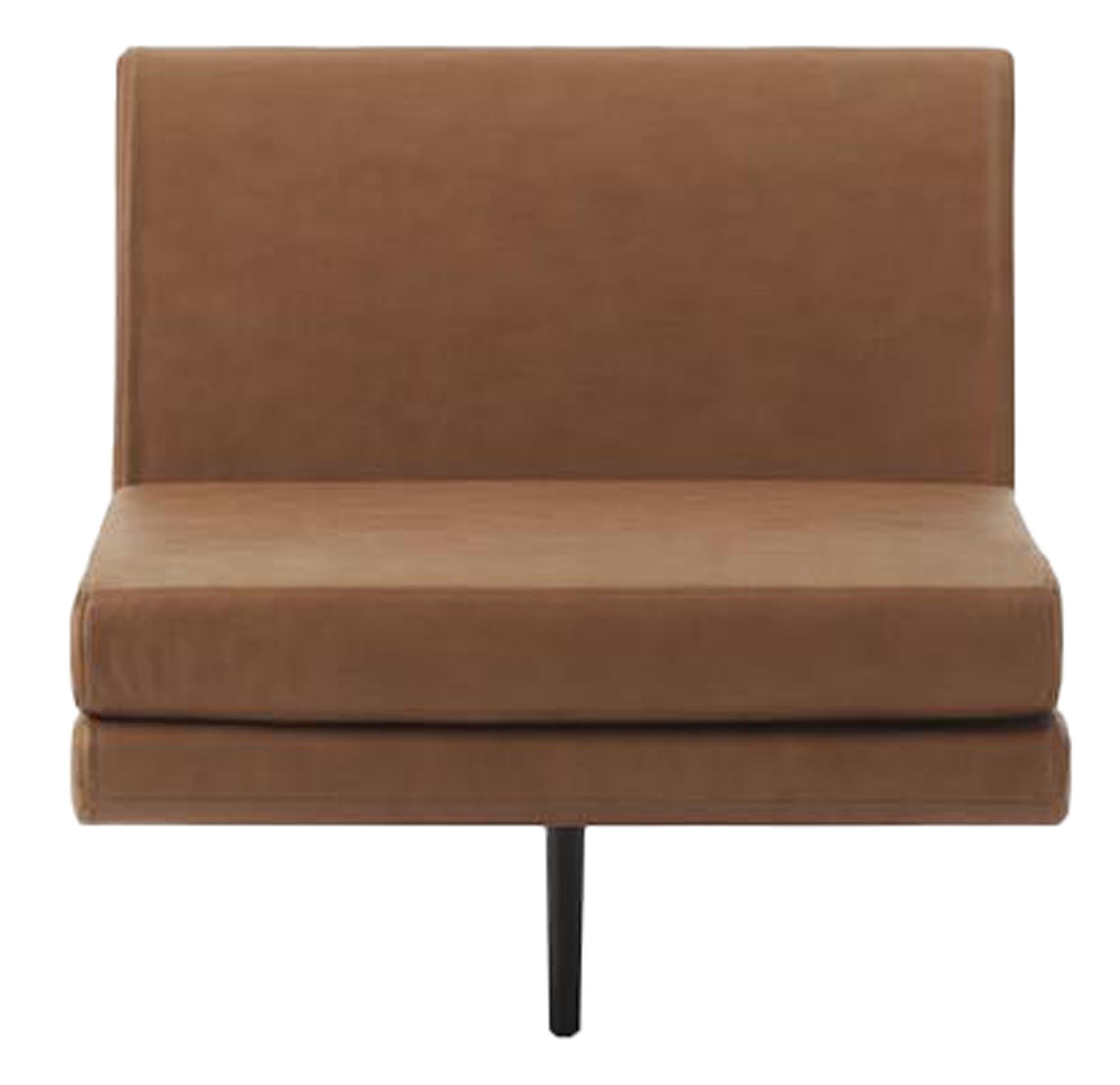 Das Sum modulares Sofa von Normann Copenhagen: Elegante Form, schlanke Beine, individuell gestaltbar, freistehend, vielfältige Polsteroptionen.