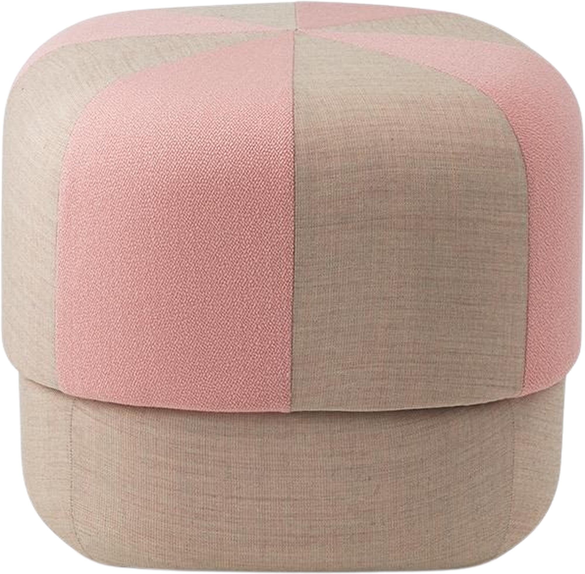 Circus Pouf Duo Klein Rose in präsentiert im Onlineshop von KAQTU Design AG. Hocker ist von Normann Copenhagen