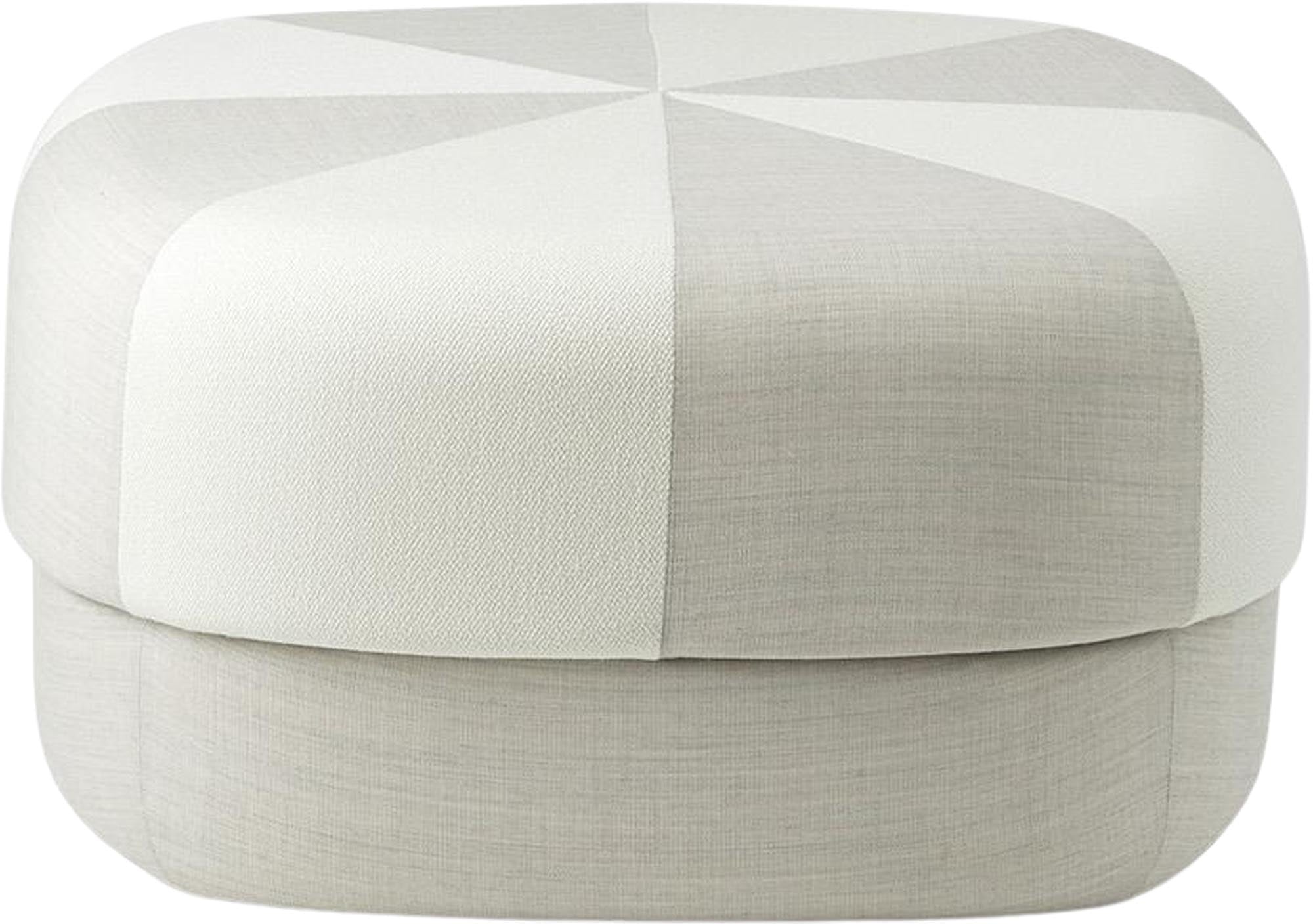 Circus Pouf Duo Gross Sand in präsentiert im Onlineshop von KAQTU Design AG. Hocker ist von Normann Copenhagen