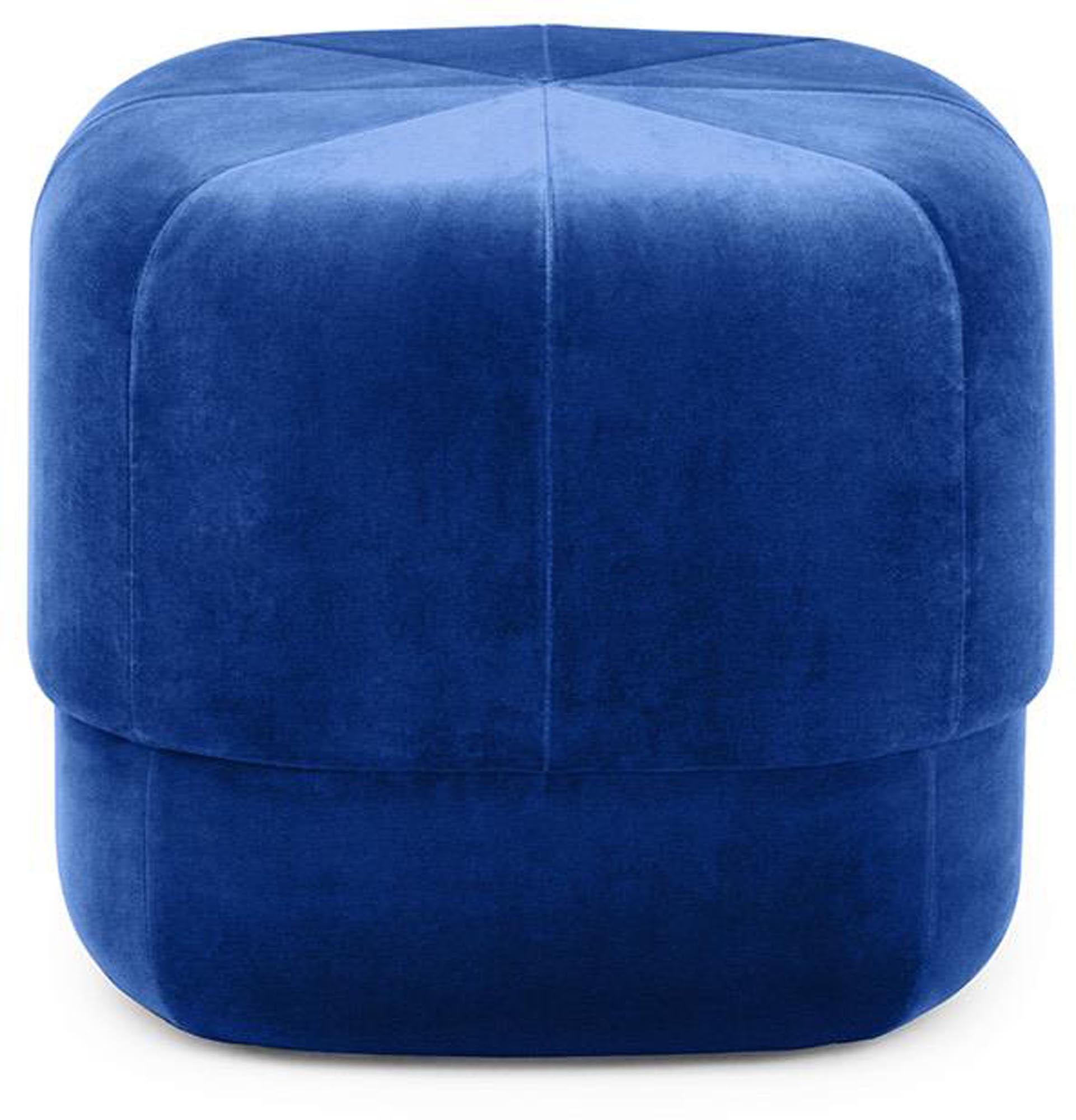 Circus Pouf Klein Electric blue/Velour in  präsentiert im Onlineshop von KAQTU Design AG. Pouf ist von Normann Copenhagen
