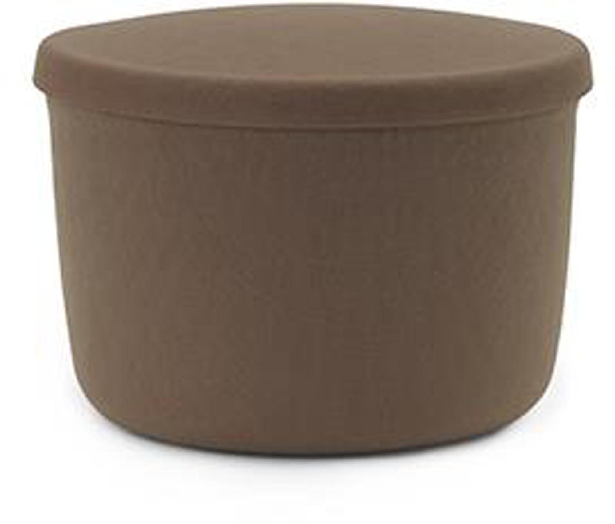 Kleiner Hide Storage Pouf: Vielseitiger PET-Filz, nachhaltige Aufbewahrung, Sitzgelegenheit, Couchtisch, stilvoll und praktisch.