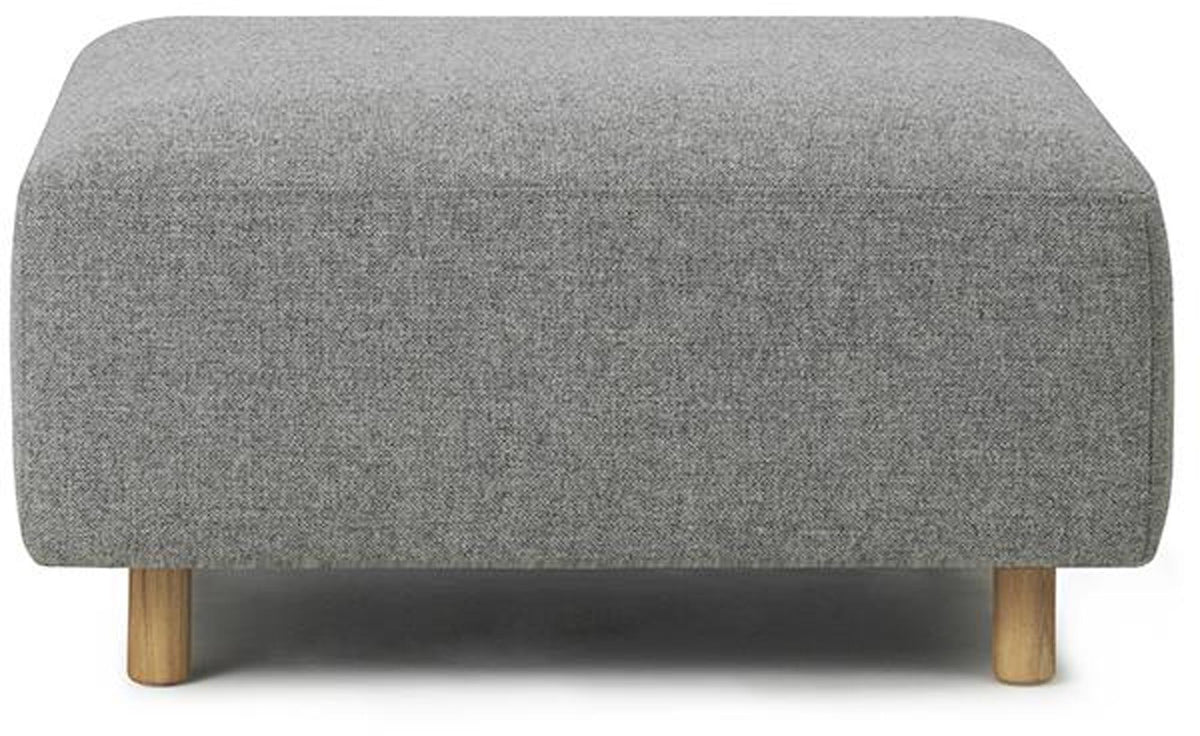 Redo Modular Sofa 700 Pouf Eiche Hallingdal in Hallingdal 130 präsentiert im Onlineshop von KAQTU Design AG. Pouf ist von Normann Copenhagen