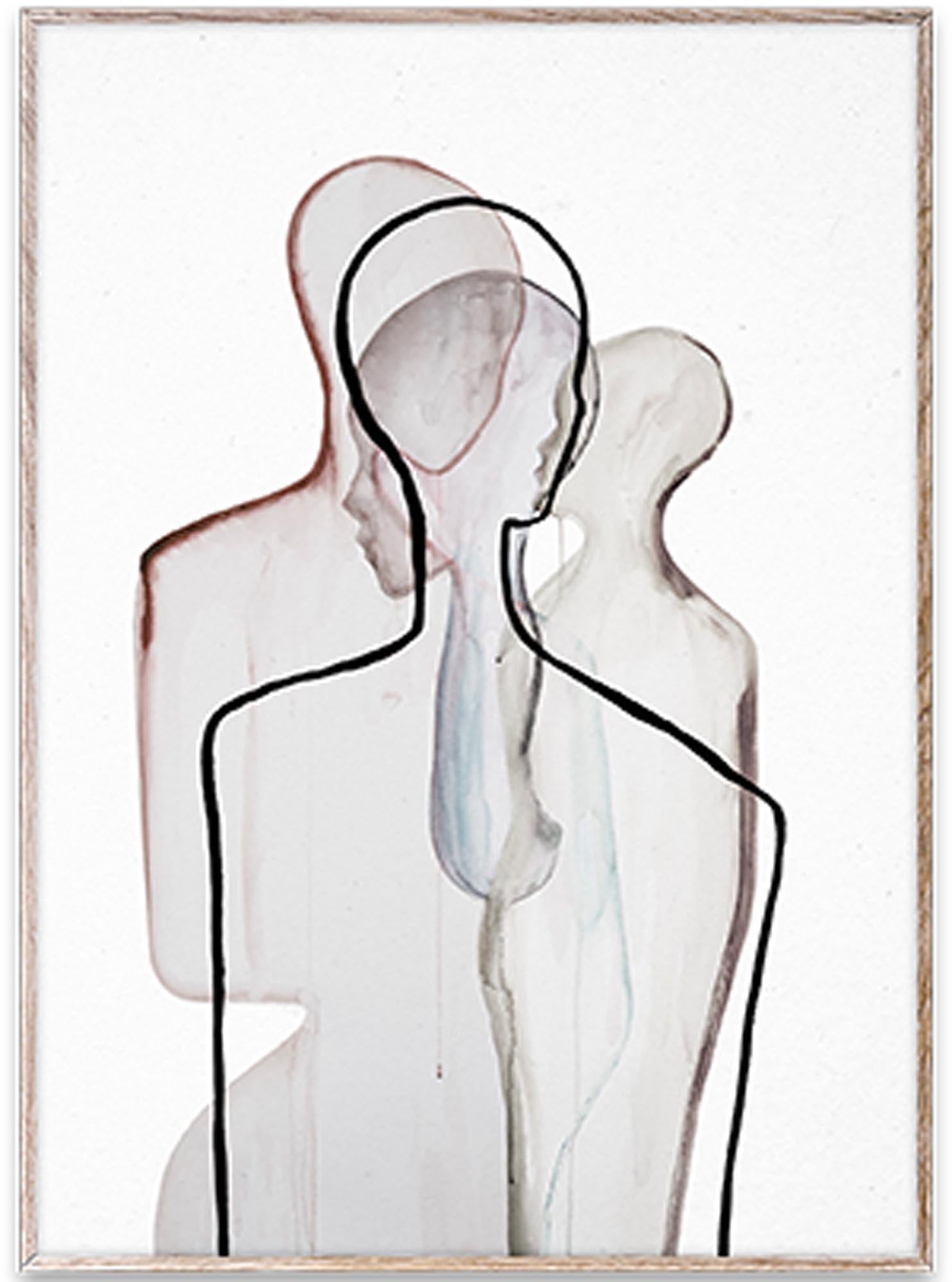 "Mother" Kunstdruck: Zarte Hommage an die Schönheit der Mutterschaft.