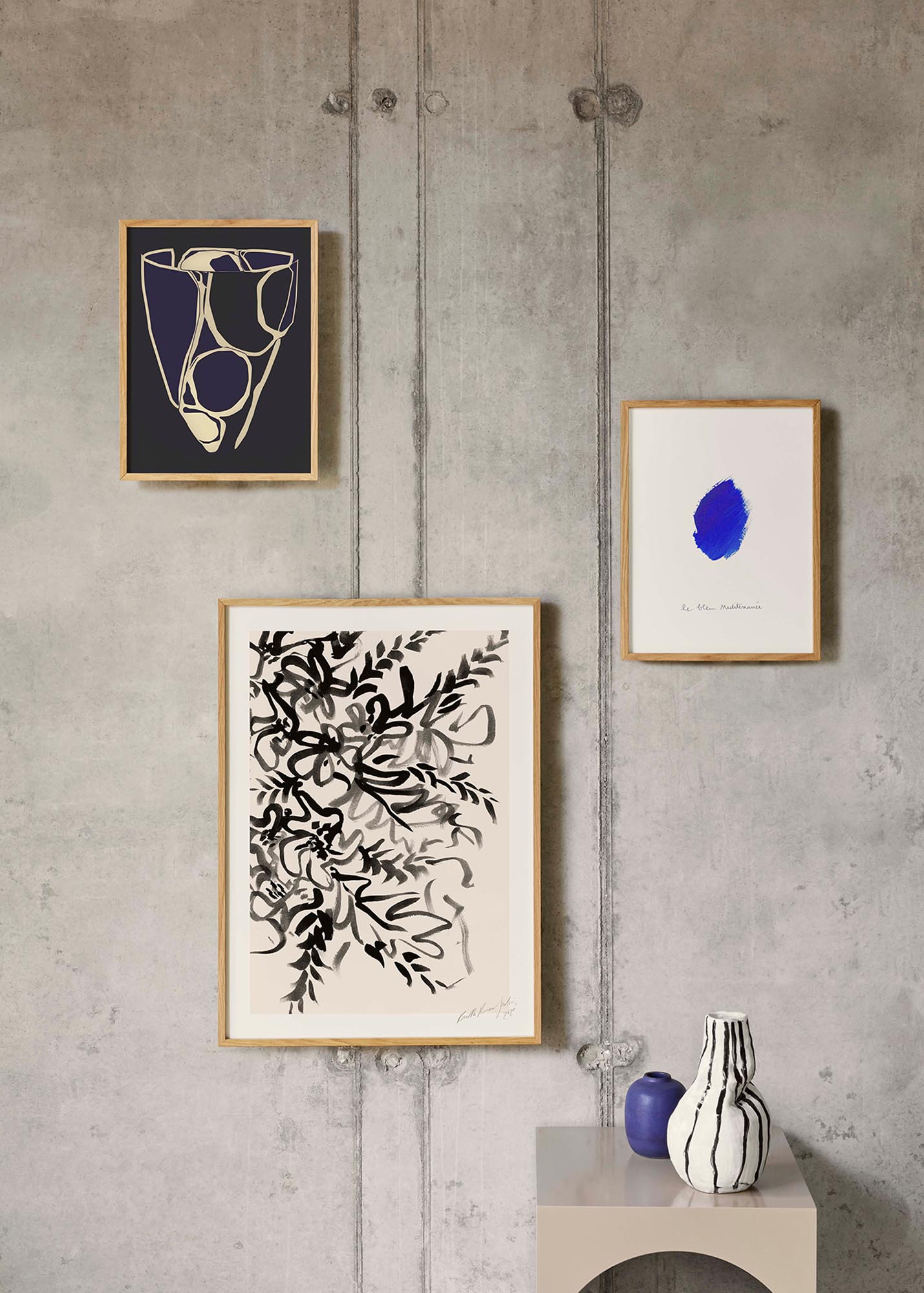 Writing Kunstdruck von Paper Collective: Ein stilvolles Kunstwerk, das Ihre Wände mit kreativer Energie und modernem Flair bereichert.