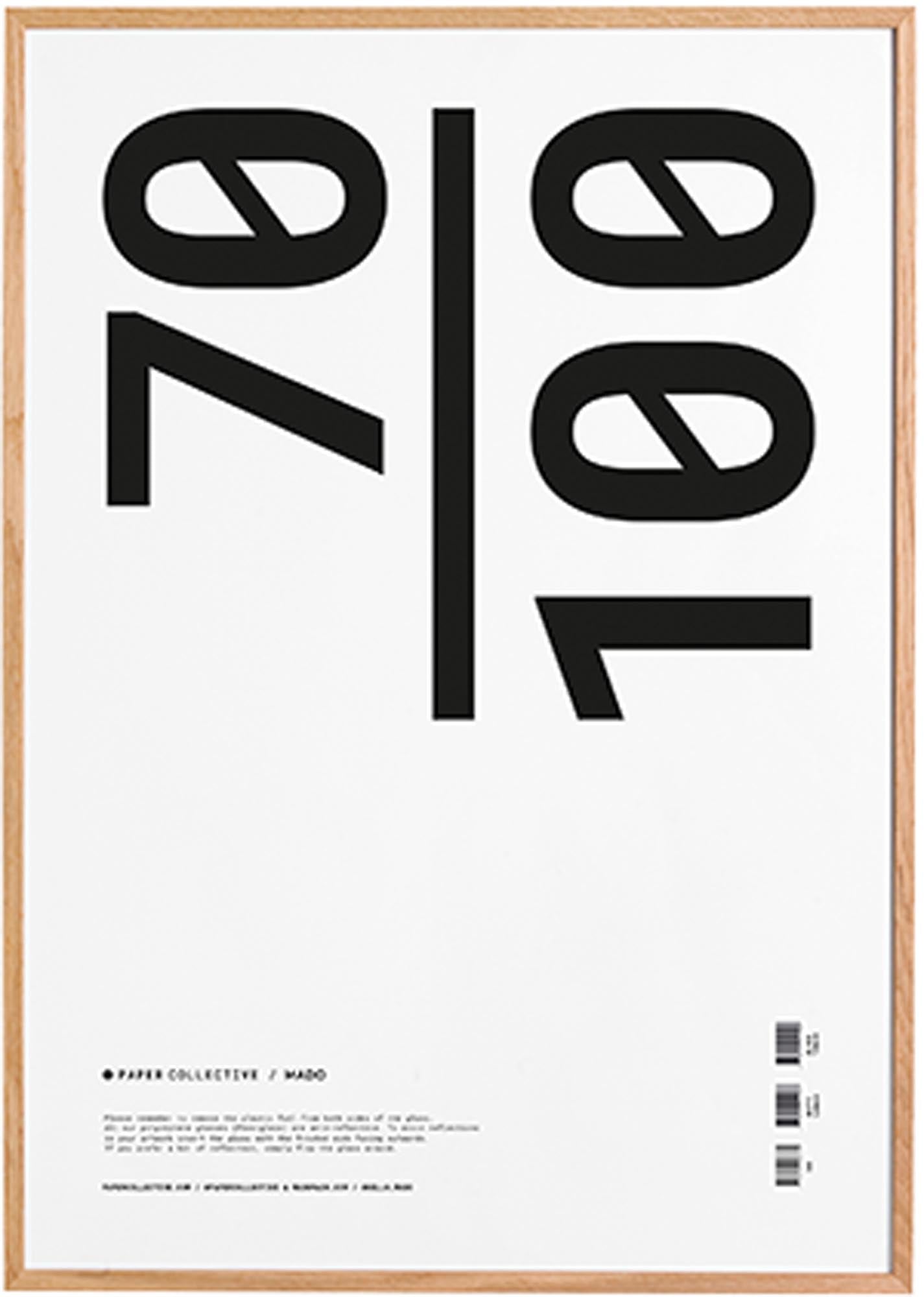 Eleganter Kunstdruck im Rahmen von Paper Collective für zeitlose Räume.