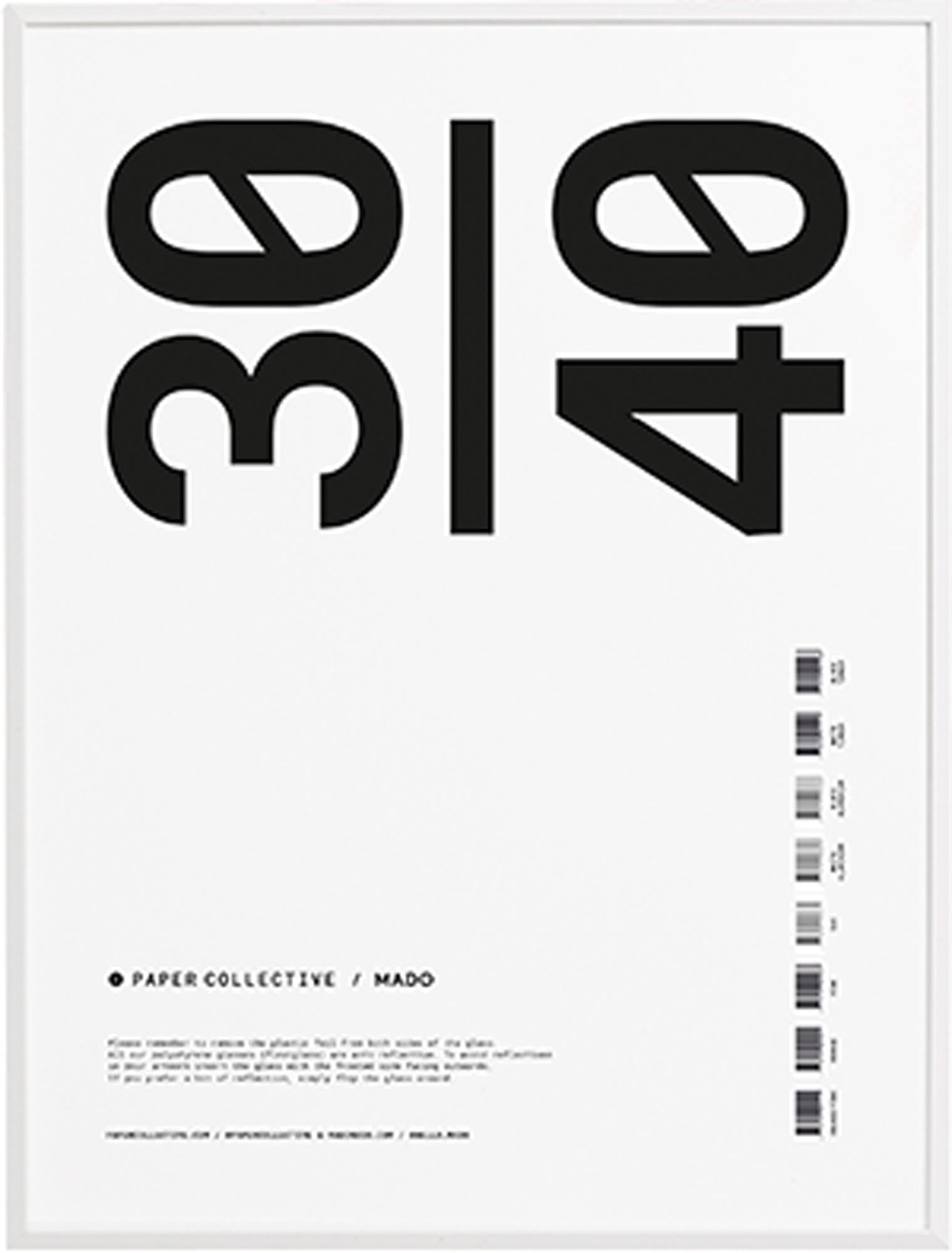 Stilvoller Kunstdruck im Rahmen von Paper Collective für moderne Räume.