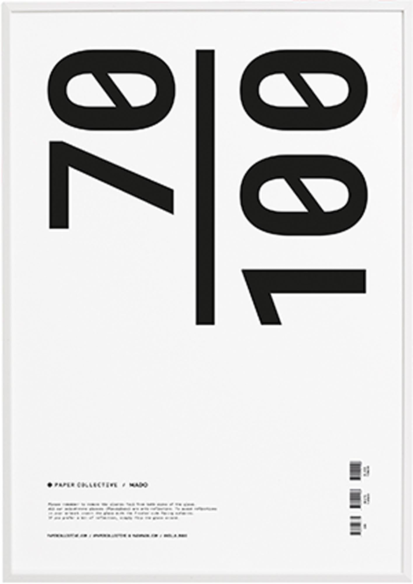 Moderner Kunstdruck im Rahmen von Paper Collective für stilvolle Räume.