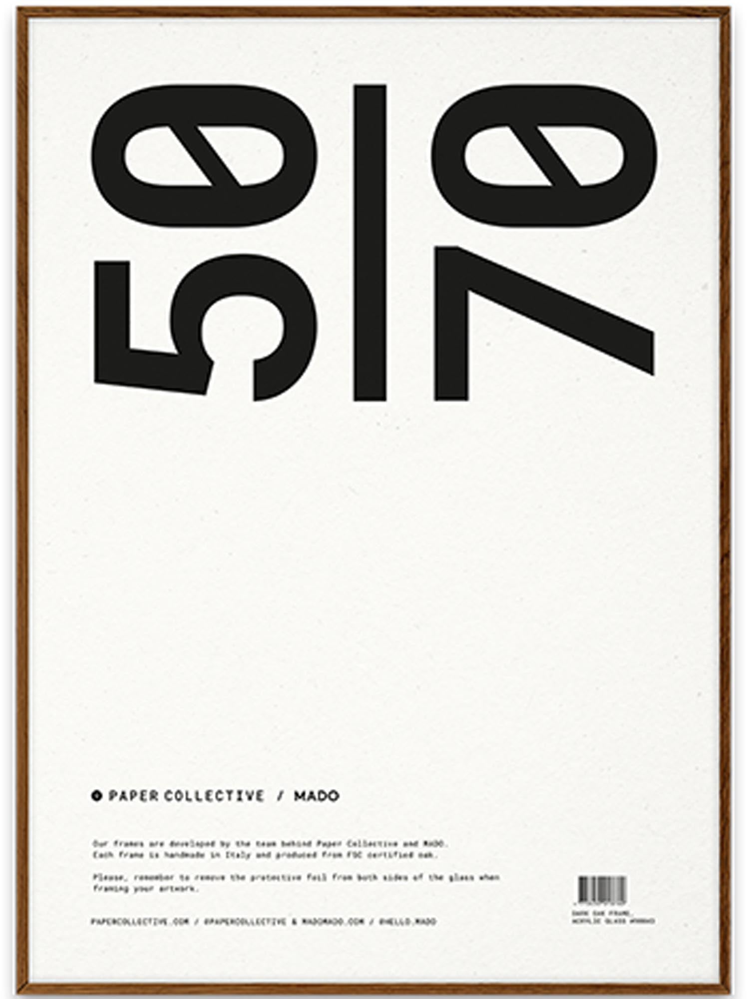 Eleganter Kunstdruck im Rahmen von Paper Collective für zeitlose Räume.