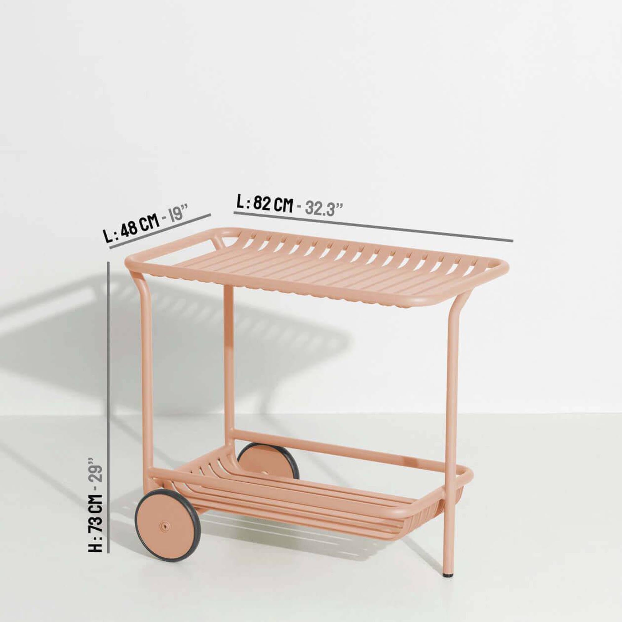 Eleganter Week-End Trolley von Petite Friture für stilvolle Reisen.